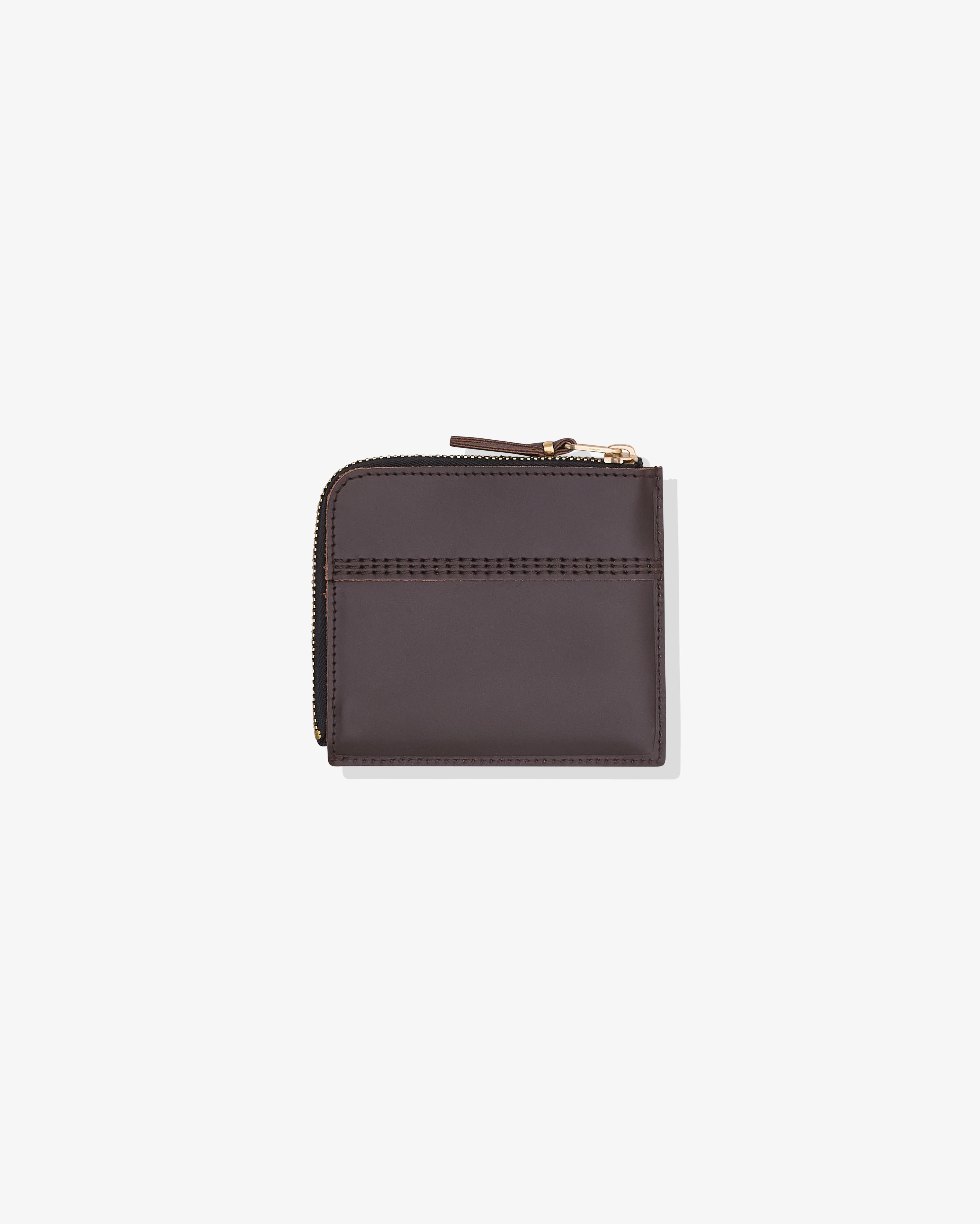 CDG Wallet - Triple Stitch Zip Around Wallet - (Brown SA3100TS) - Image 2
