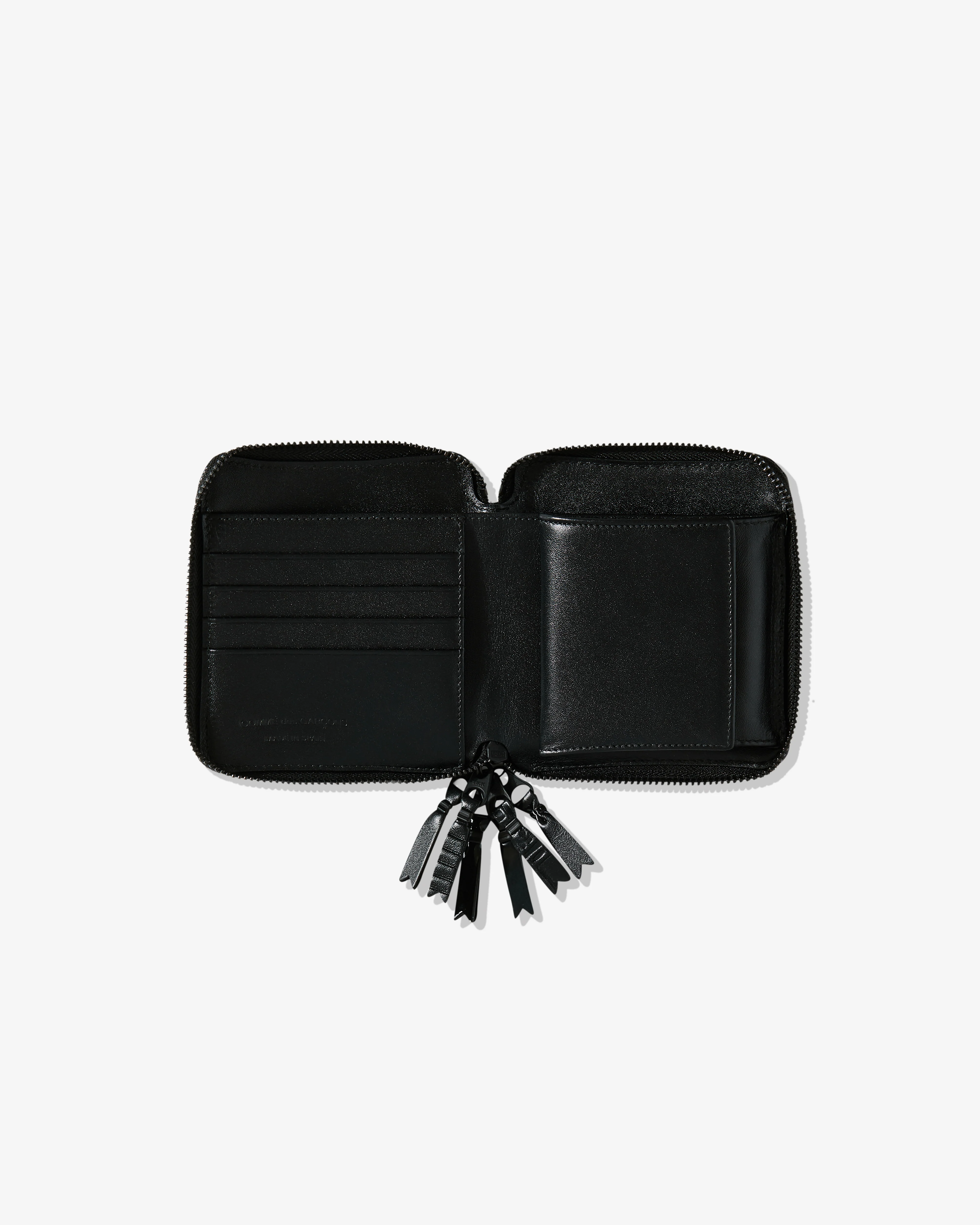 CDG Wallet - Zipper Medley Full Zip Around Wallet - (Black) SA2100ZM - Image 3