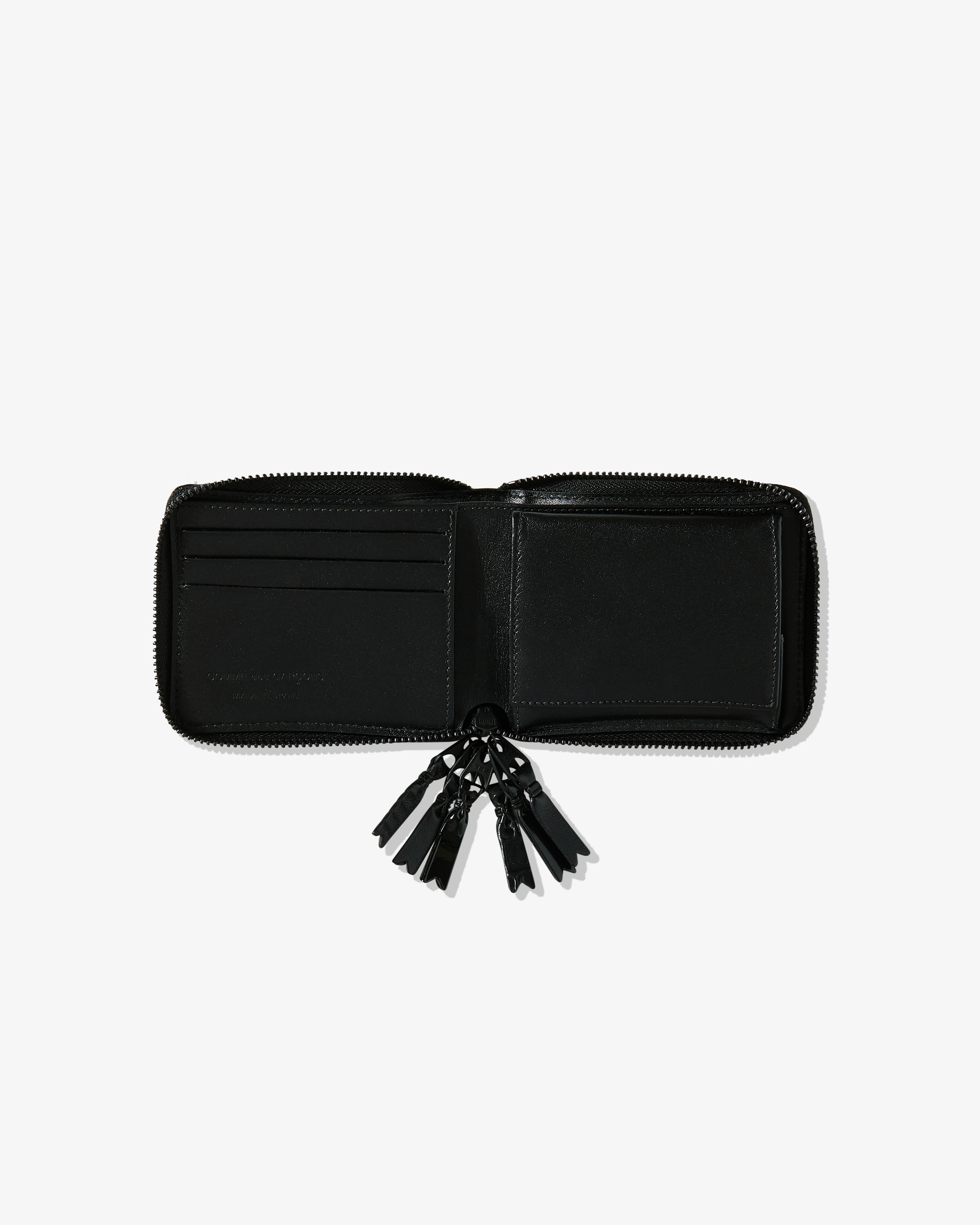 CDG Wallet - Zipper Medley Full Zip Around Wallet - (Black) SA7100ZM - Image 3