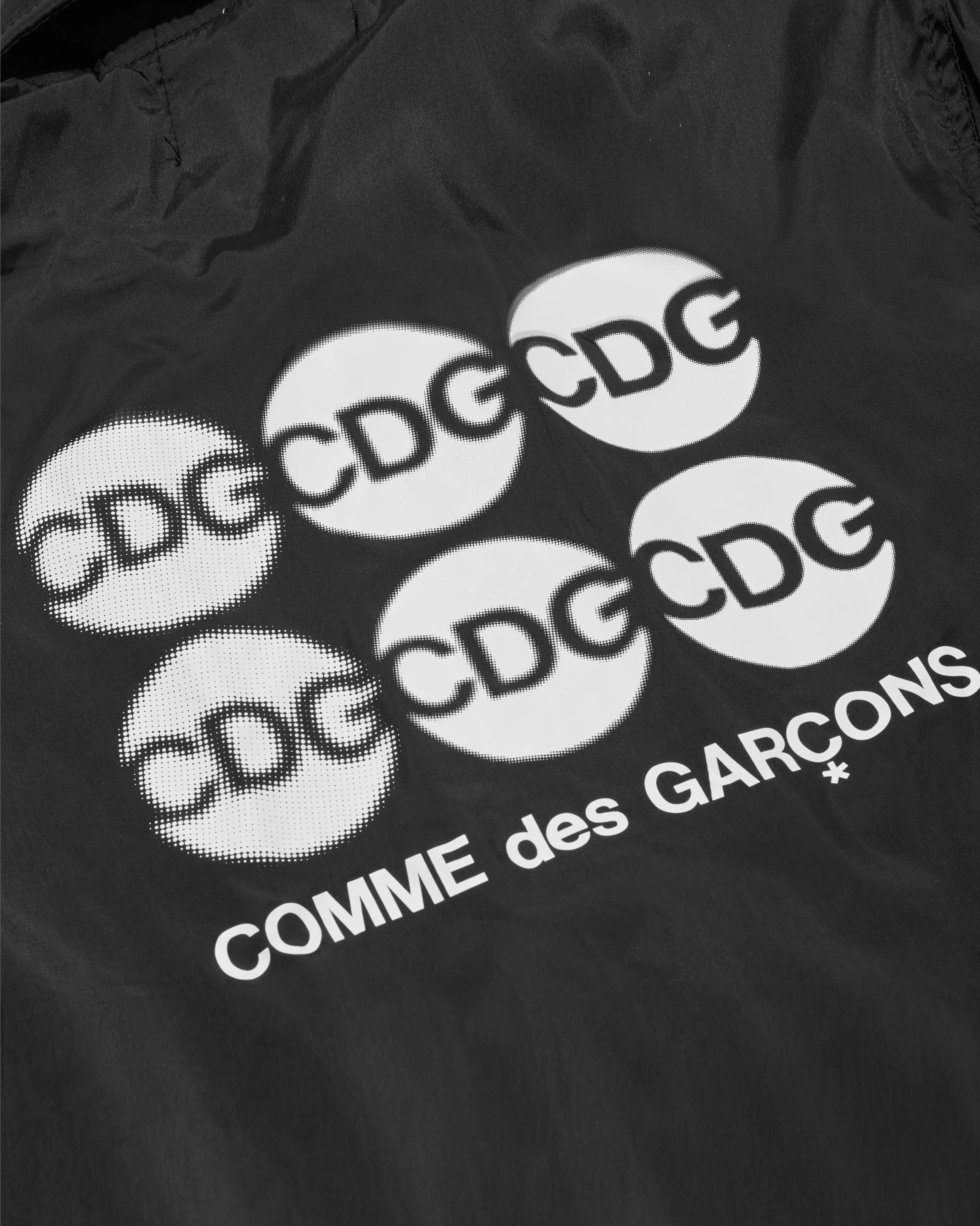 CDG - Dot Coach Jacket - (Black) - Image 3
