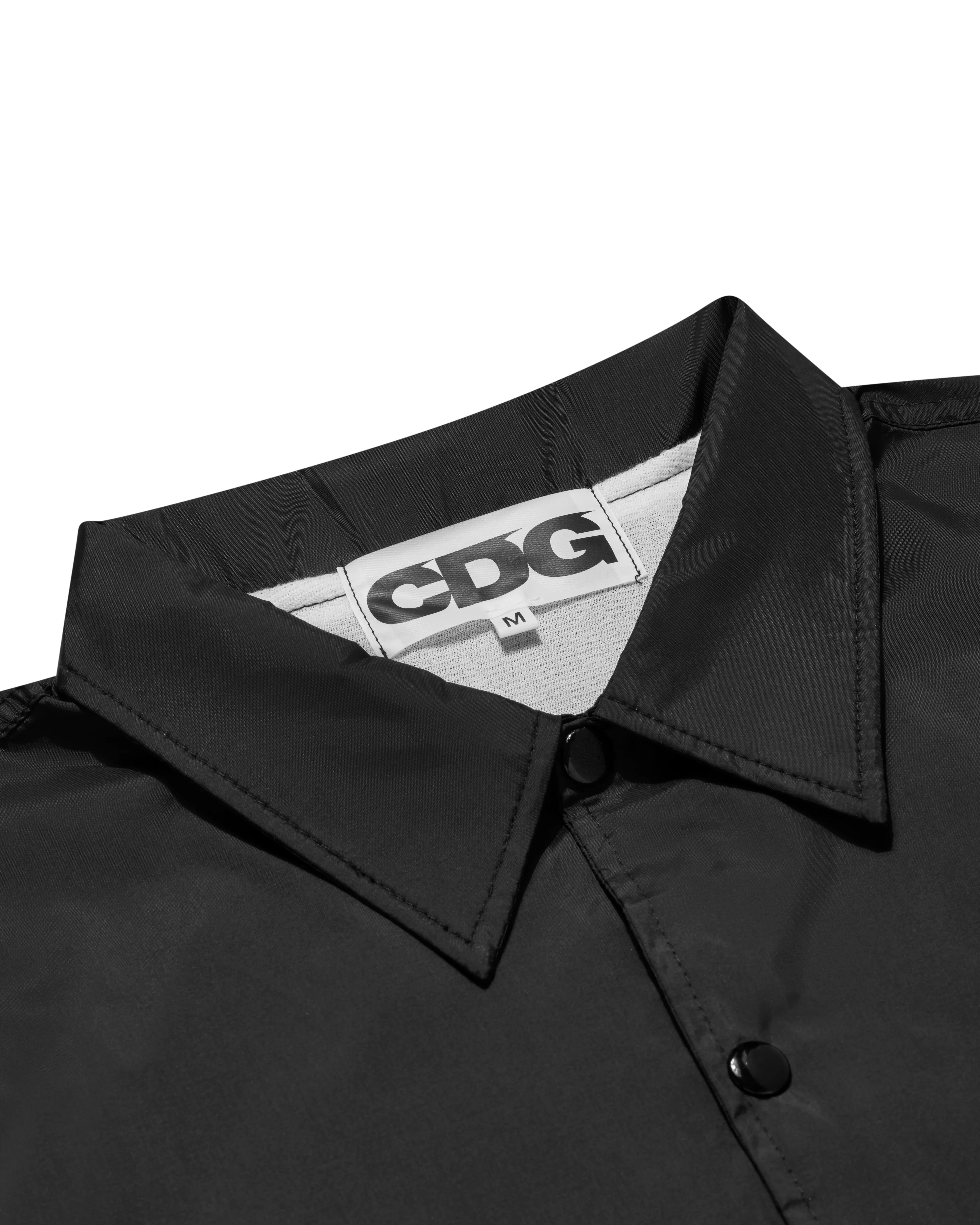 CDG - Dot Coach Jacket - (Black) - Image 4
