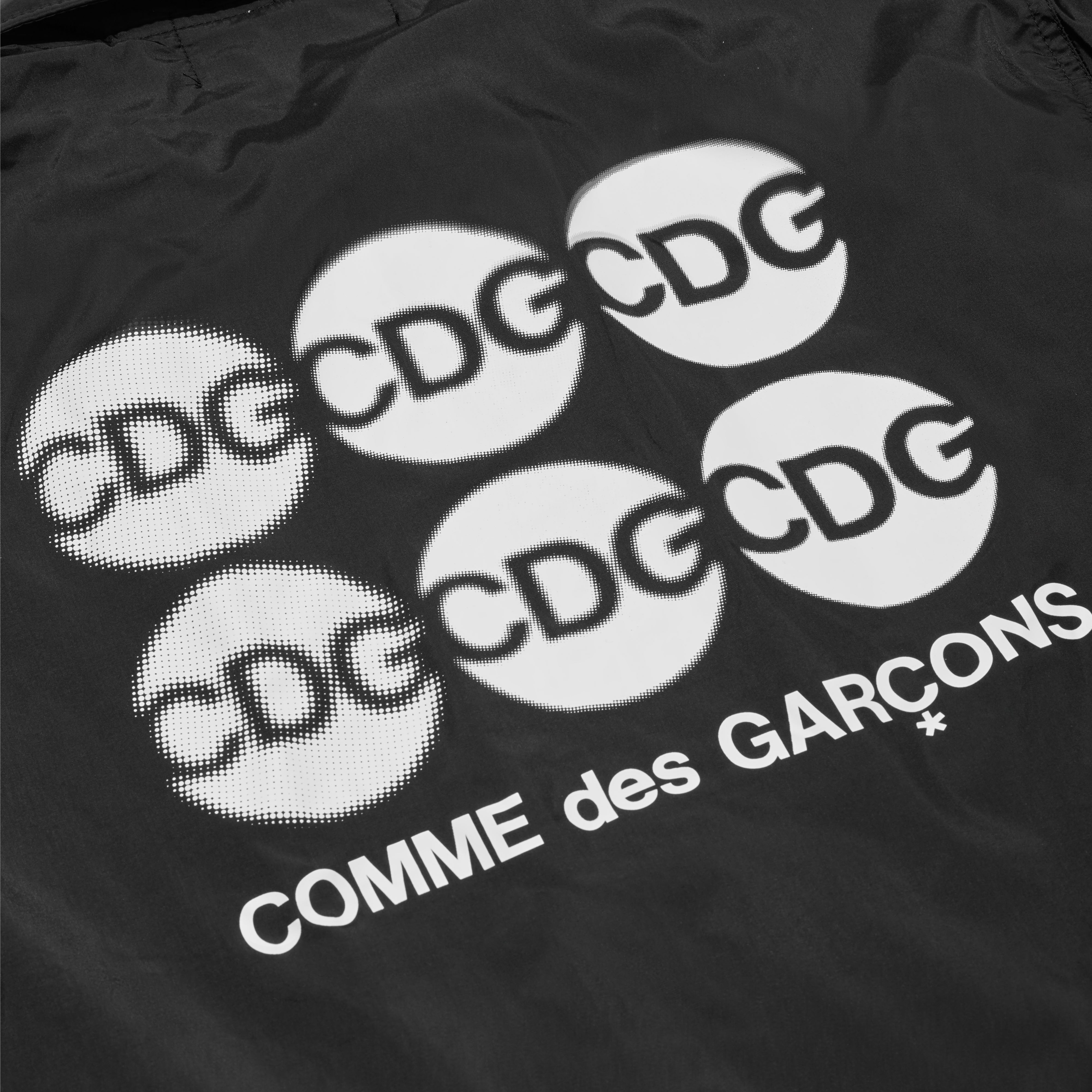CDG - Dot Coach Jacket - (Black) - Image 3