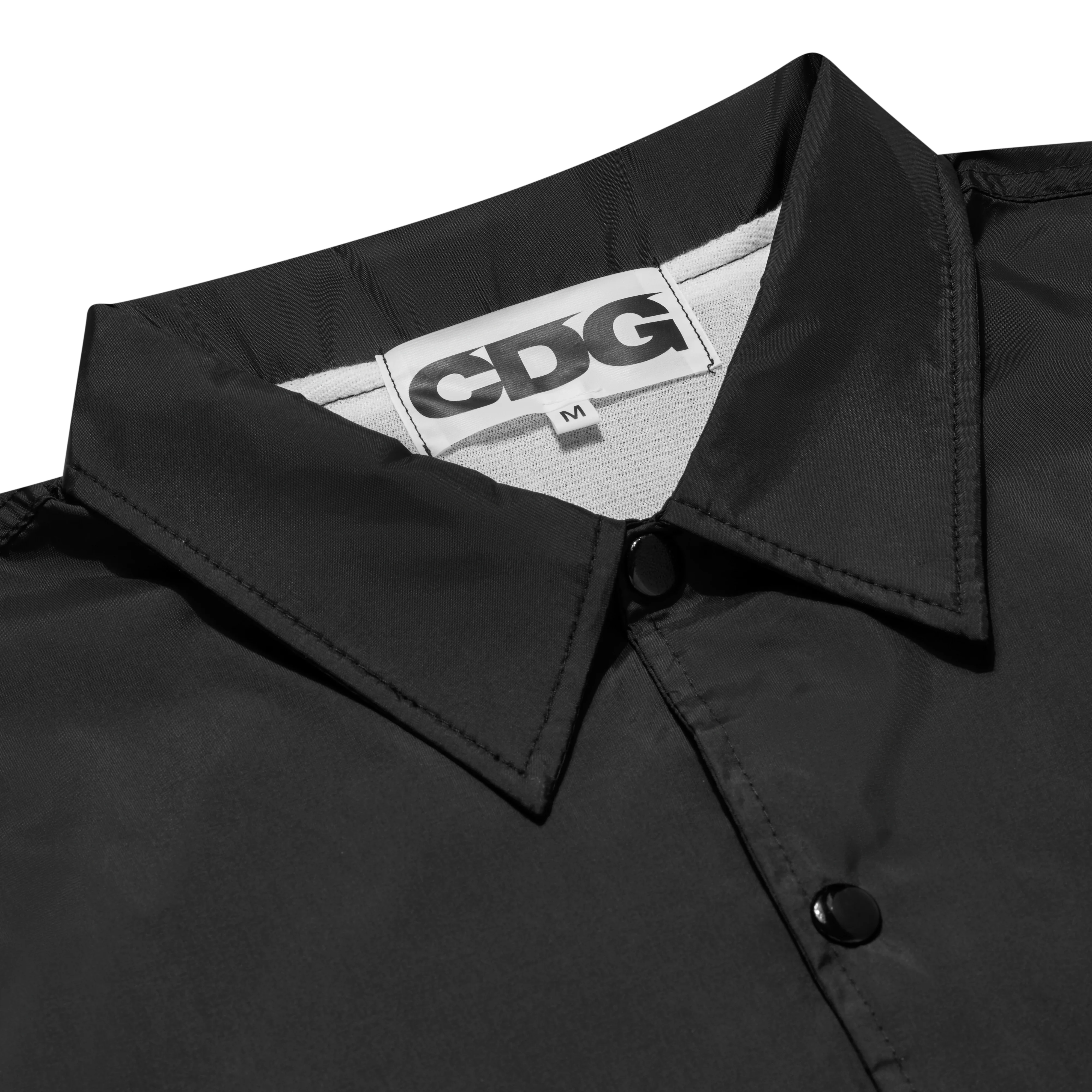 CDG - Dot Coach Jacket - (Black) - Image 4