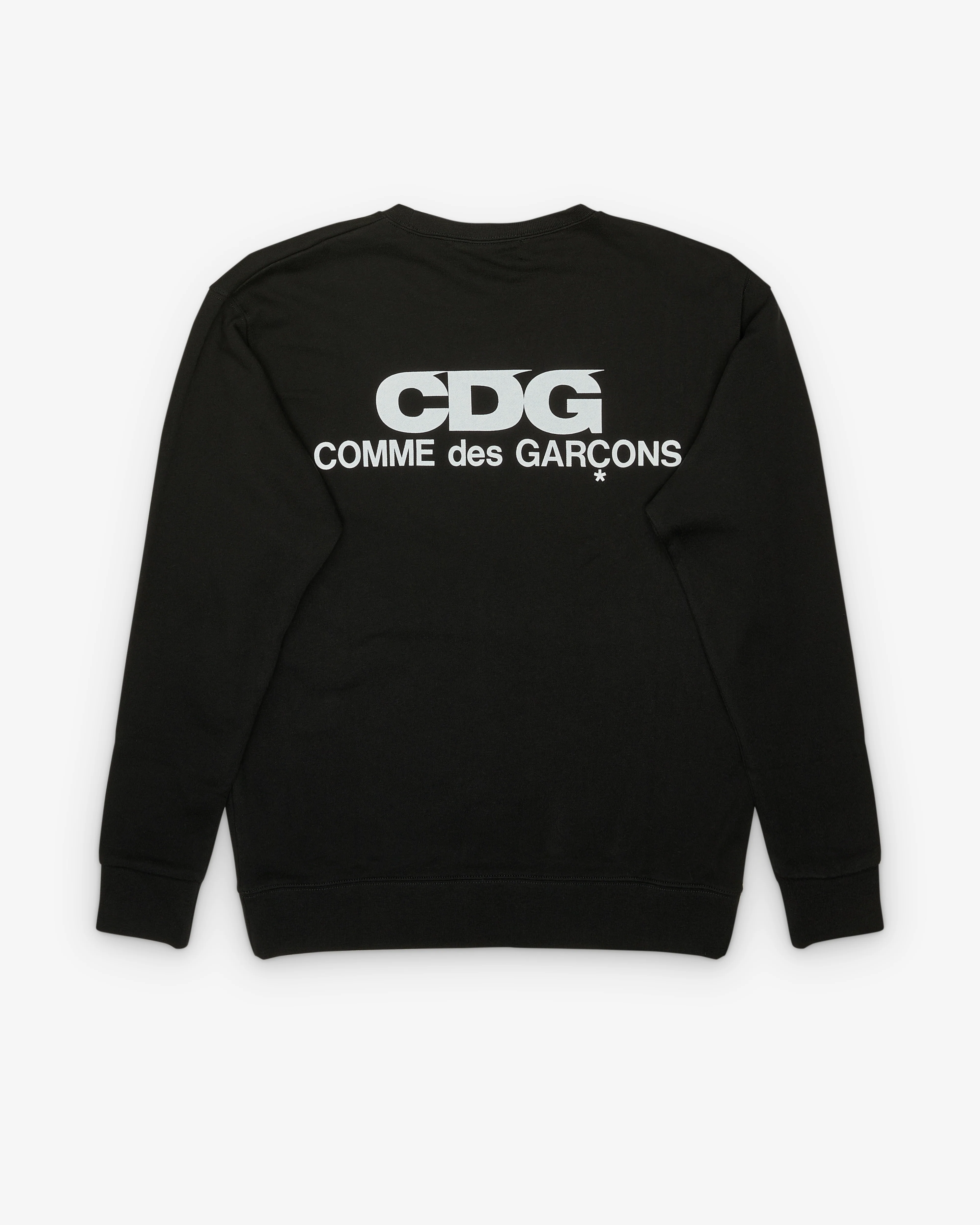 CDG - Logo Crew Neck Sweatshirt - (Black)