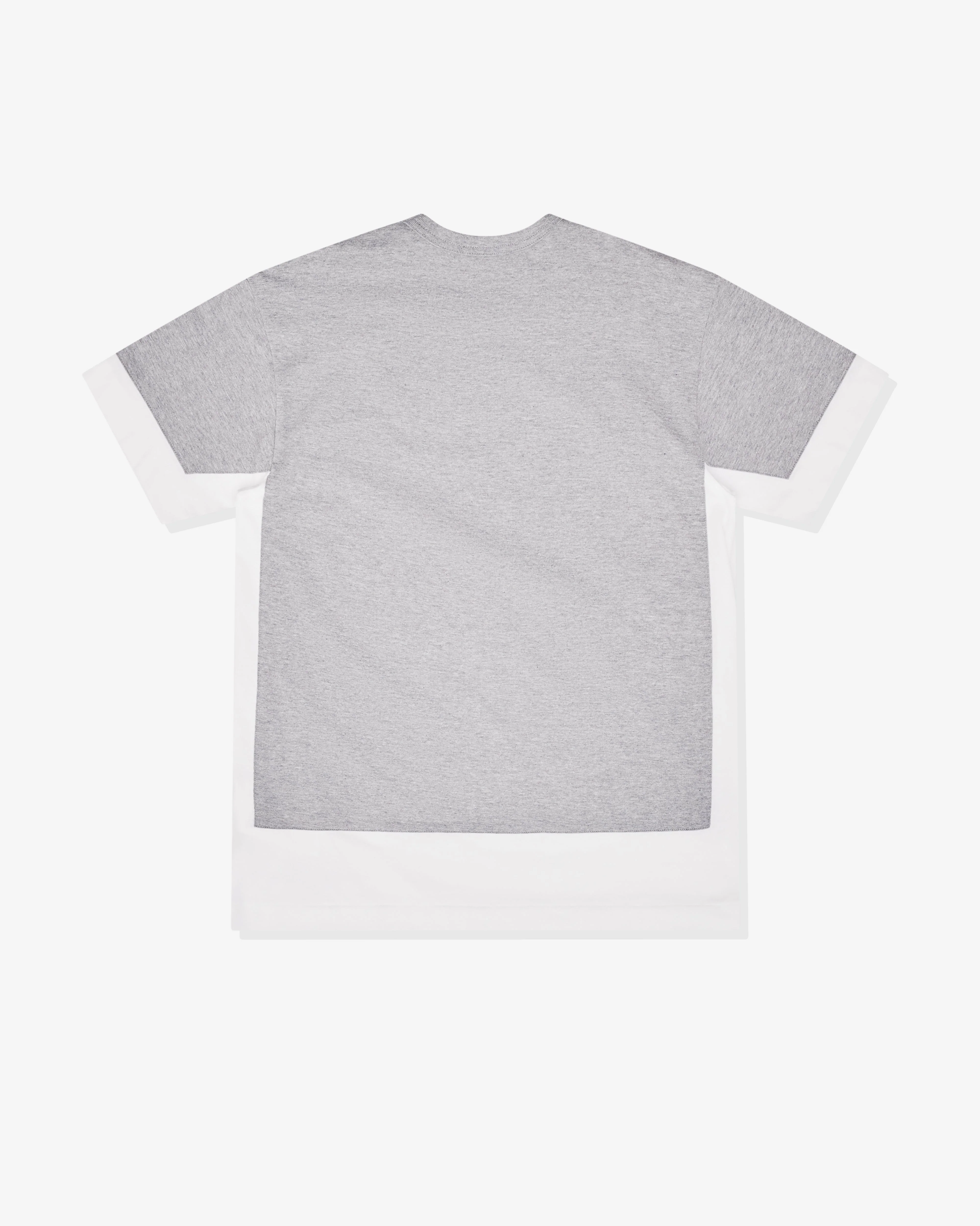 CDG - Men's Layered T-Shirt - (Grey) - Image 2
