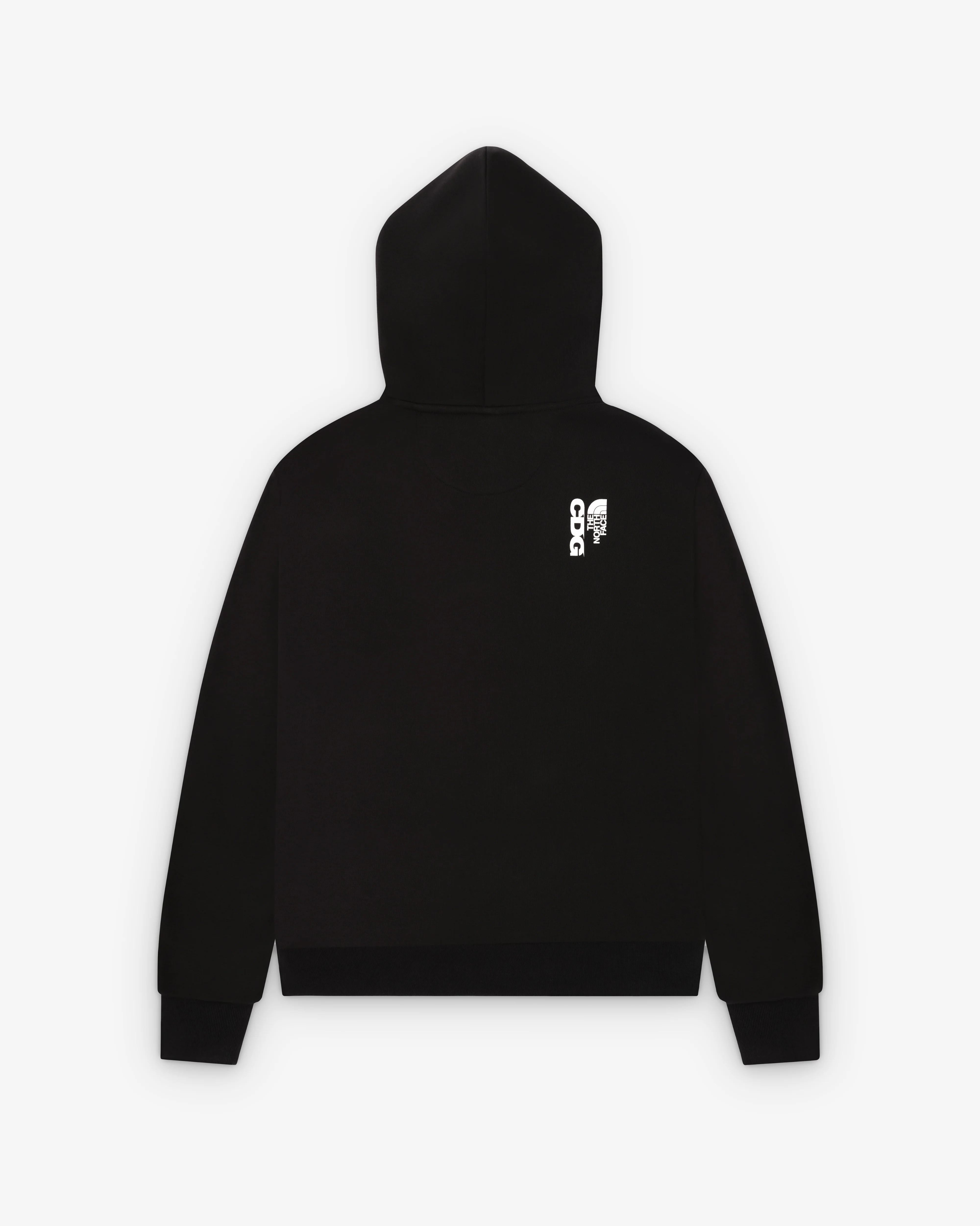CDG - The North Face Logo Hoodie - (Black) - Image 2