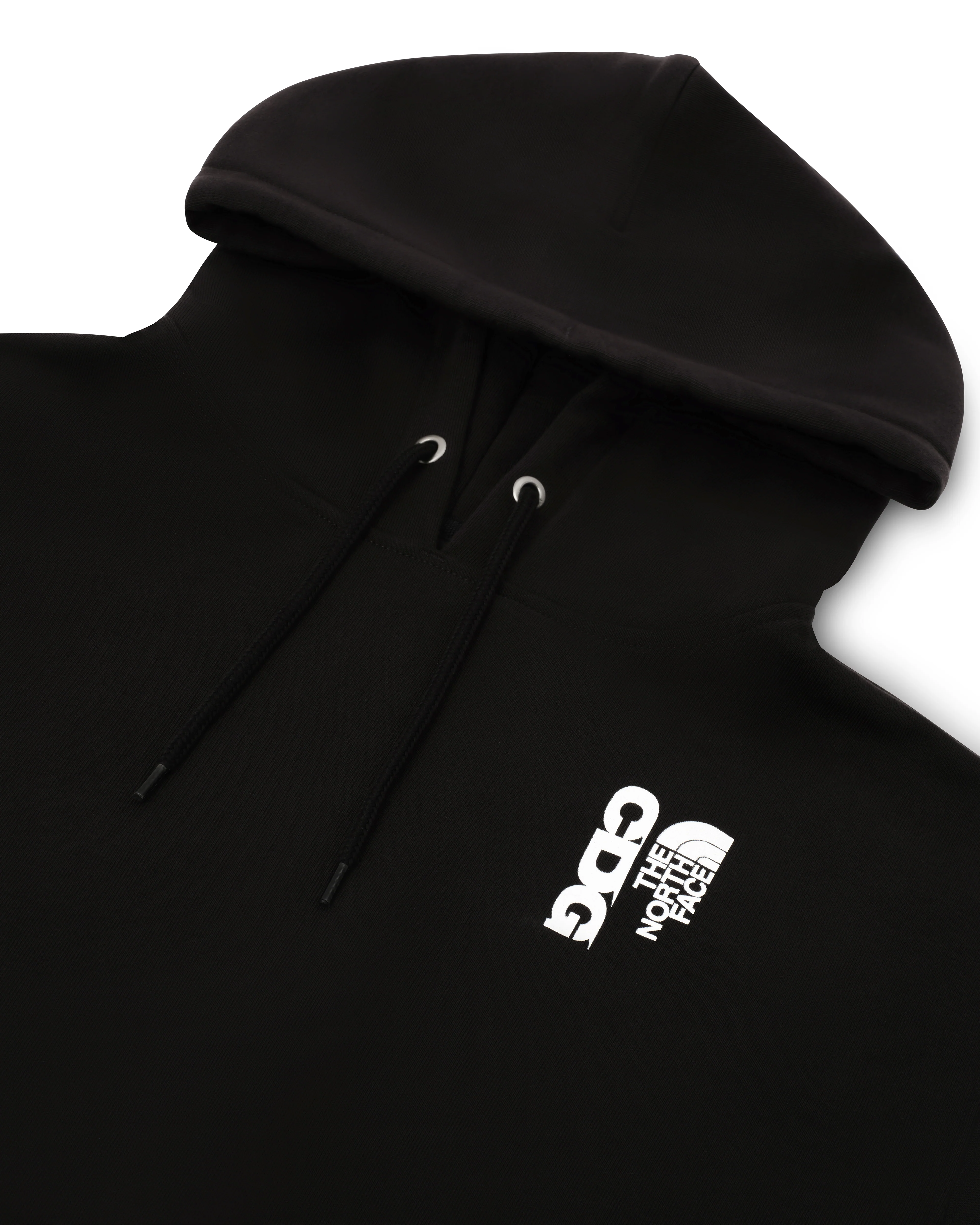 CDG - The North Face Logo Hoodie - (Black) - Image 3