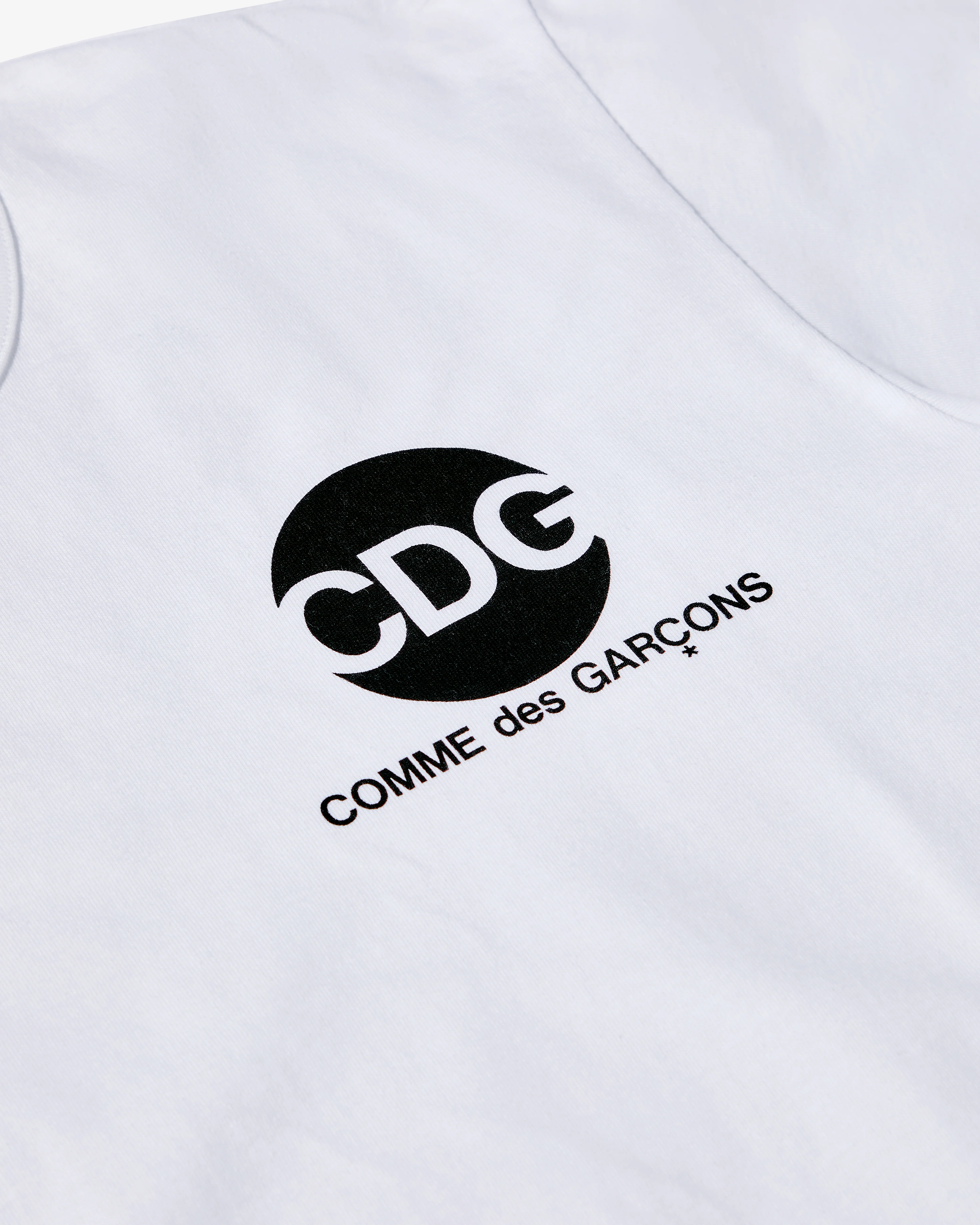 CDG - Circular Logo T-Shirt - (White) - Image 2