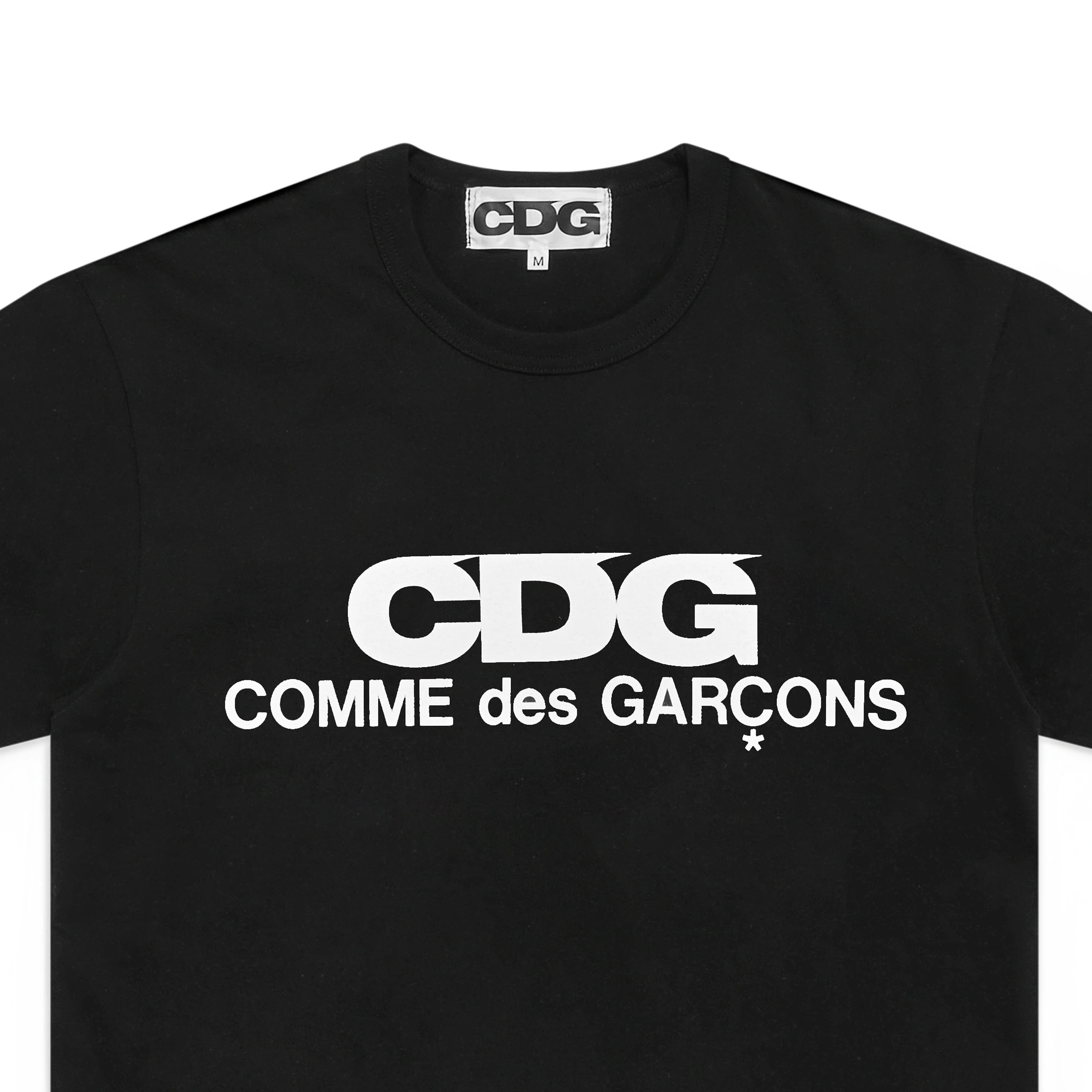 CDG - CDG Logo T-Shirt - (Black) - Image 2