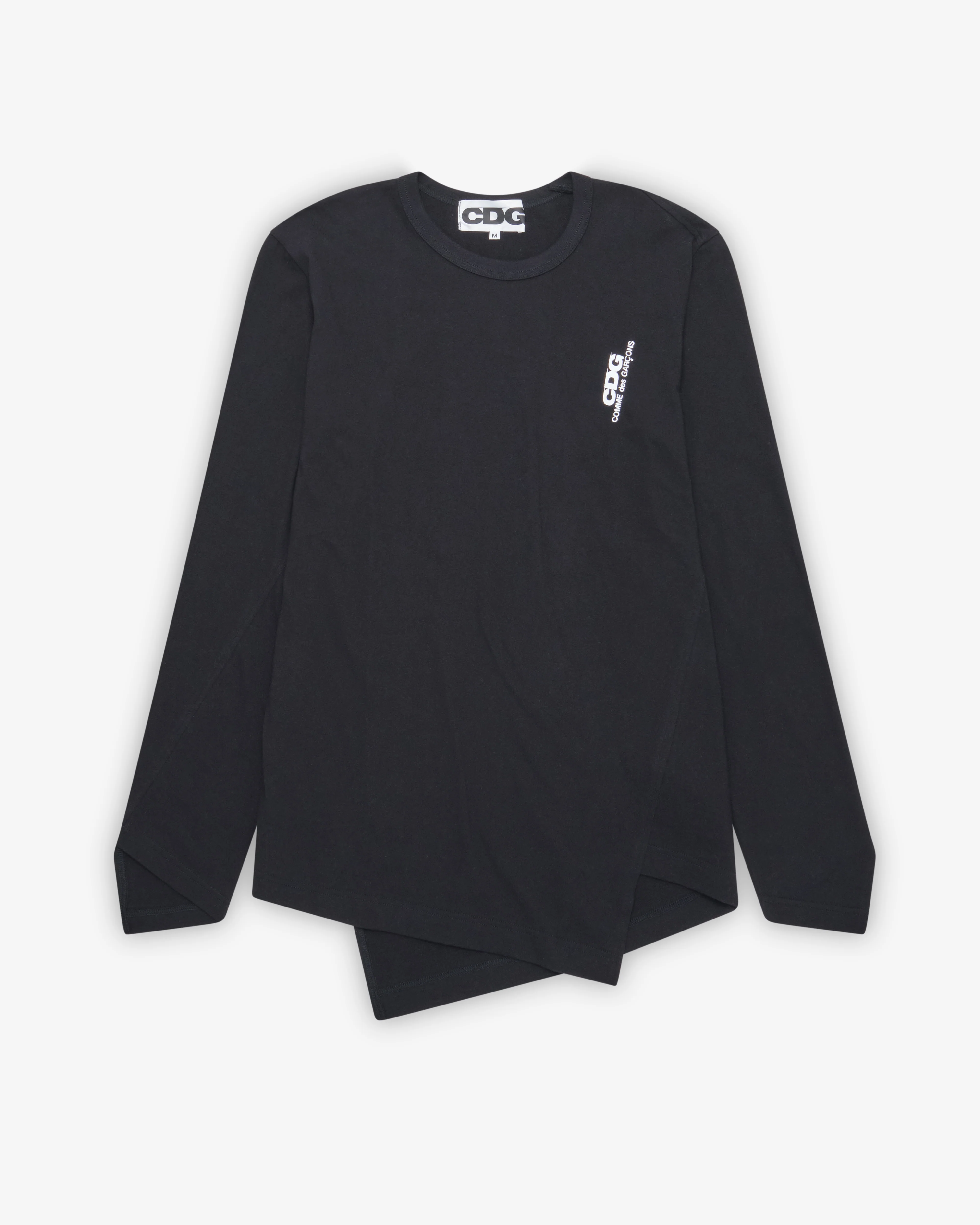 CDG - Twist Long Sleeve T-Shirt - (Black)
