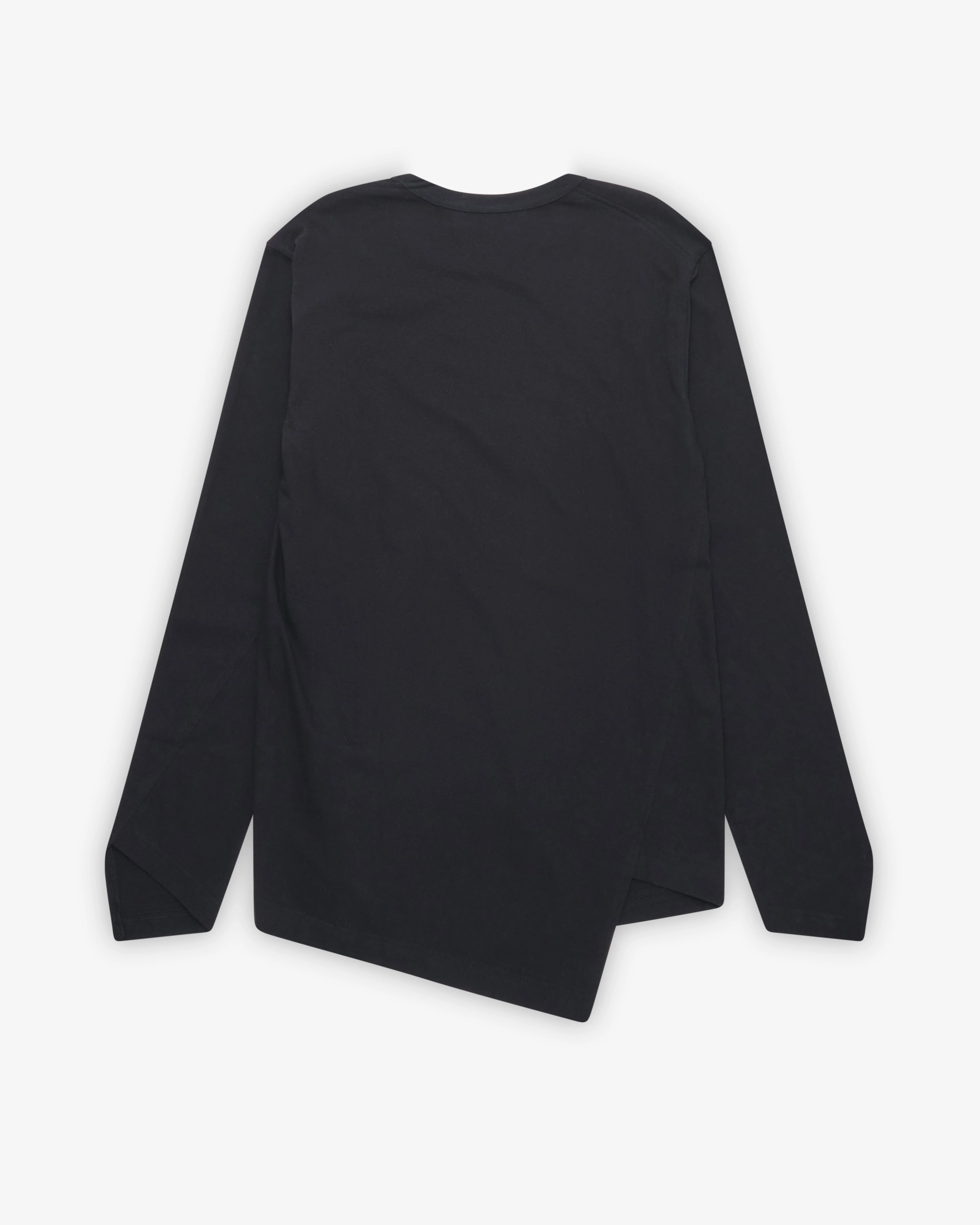 CDG - Twist Long Sleeve T-Shirt - (Black) - Image 2