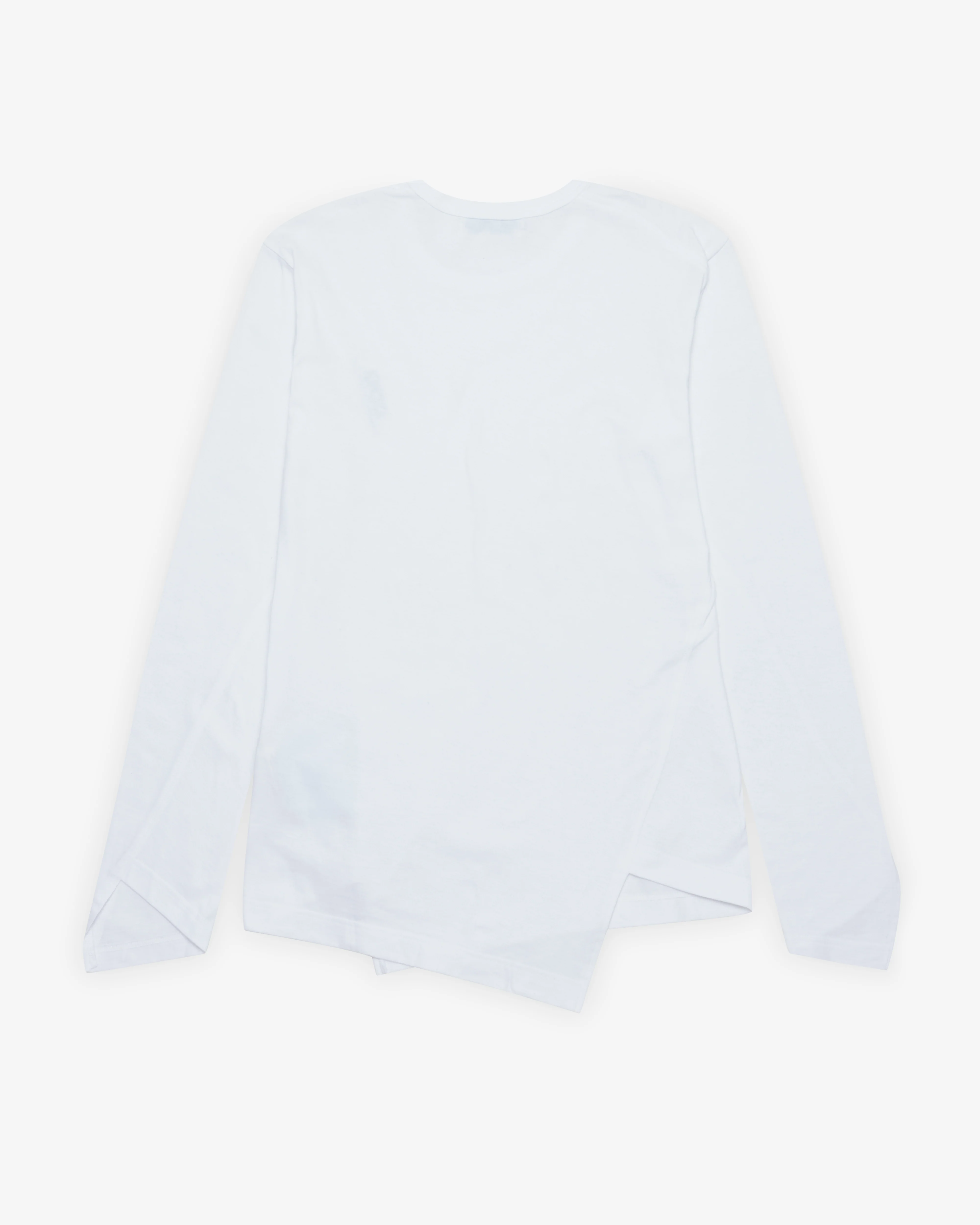 CDG - Twist Long Sleeve T-Shirt - (White) - Image 2