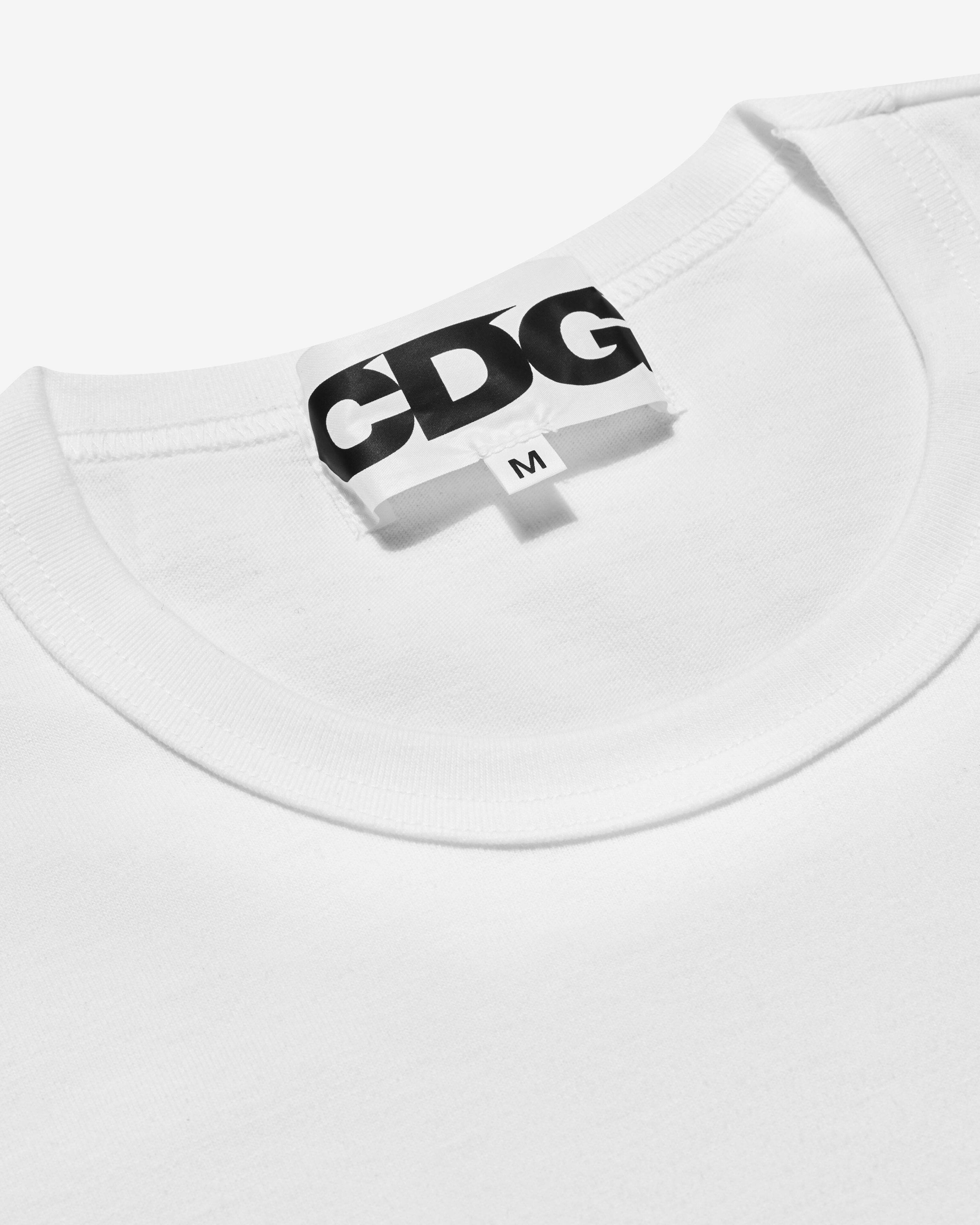 CDG - Women's Long Sleeve T-Shirt - (White) - Image 3
