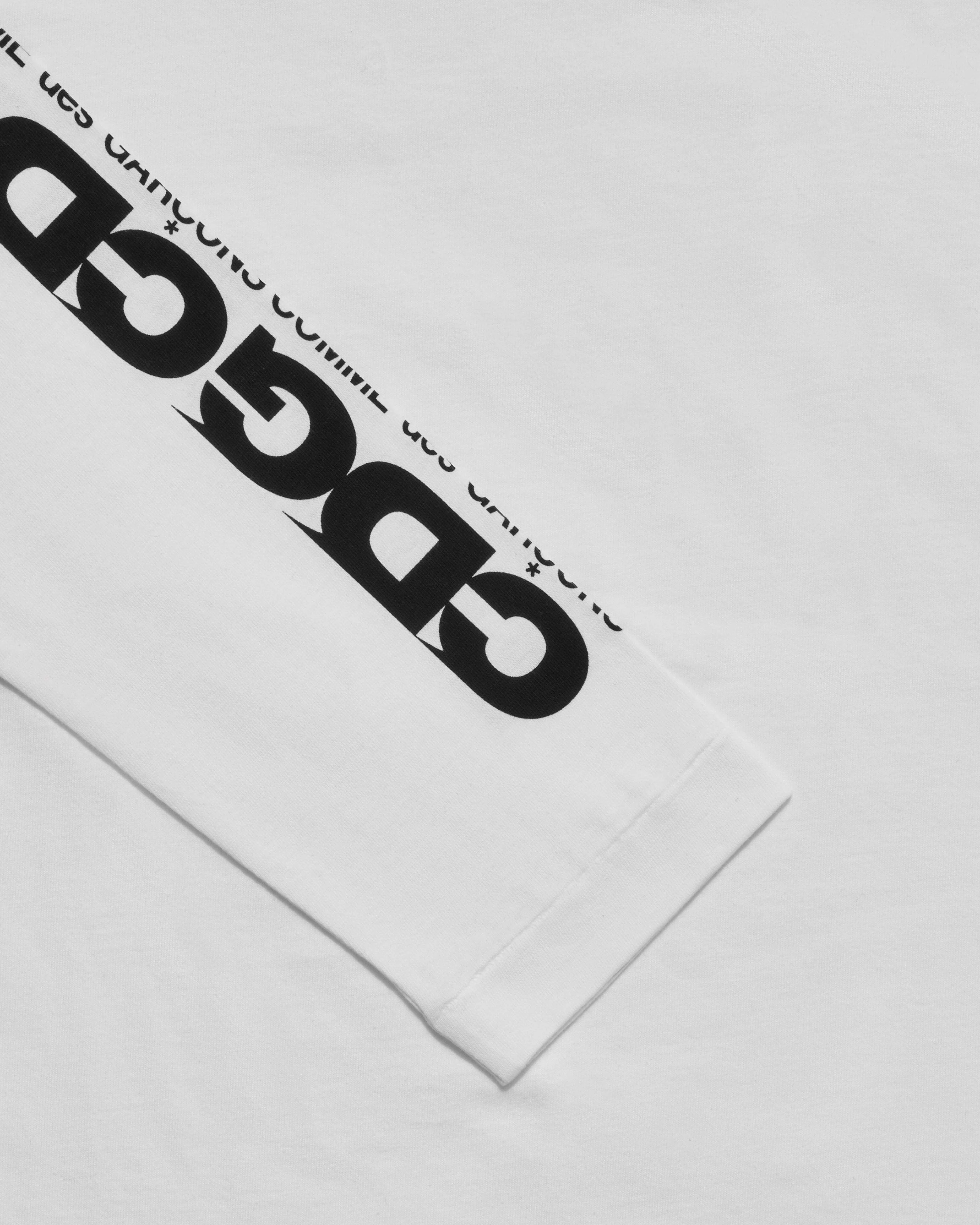 CDG - Women's Long Sleeve T-Shirt - (White) - Image 4
