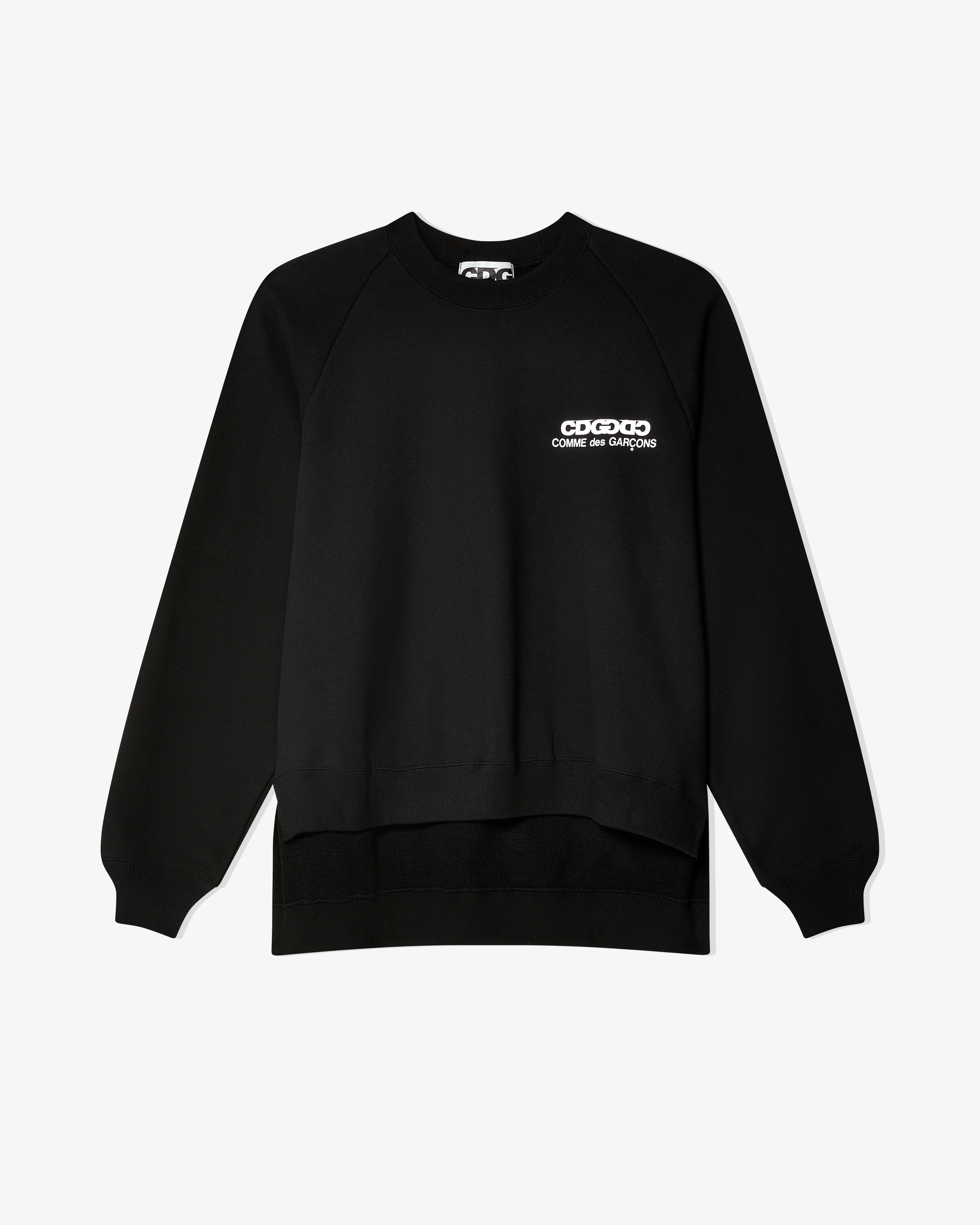 CDG - Oversized Reverse Logo Sweatshirt - (Black)