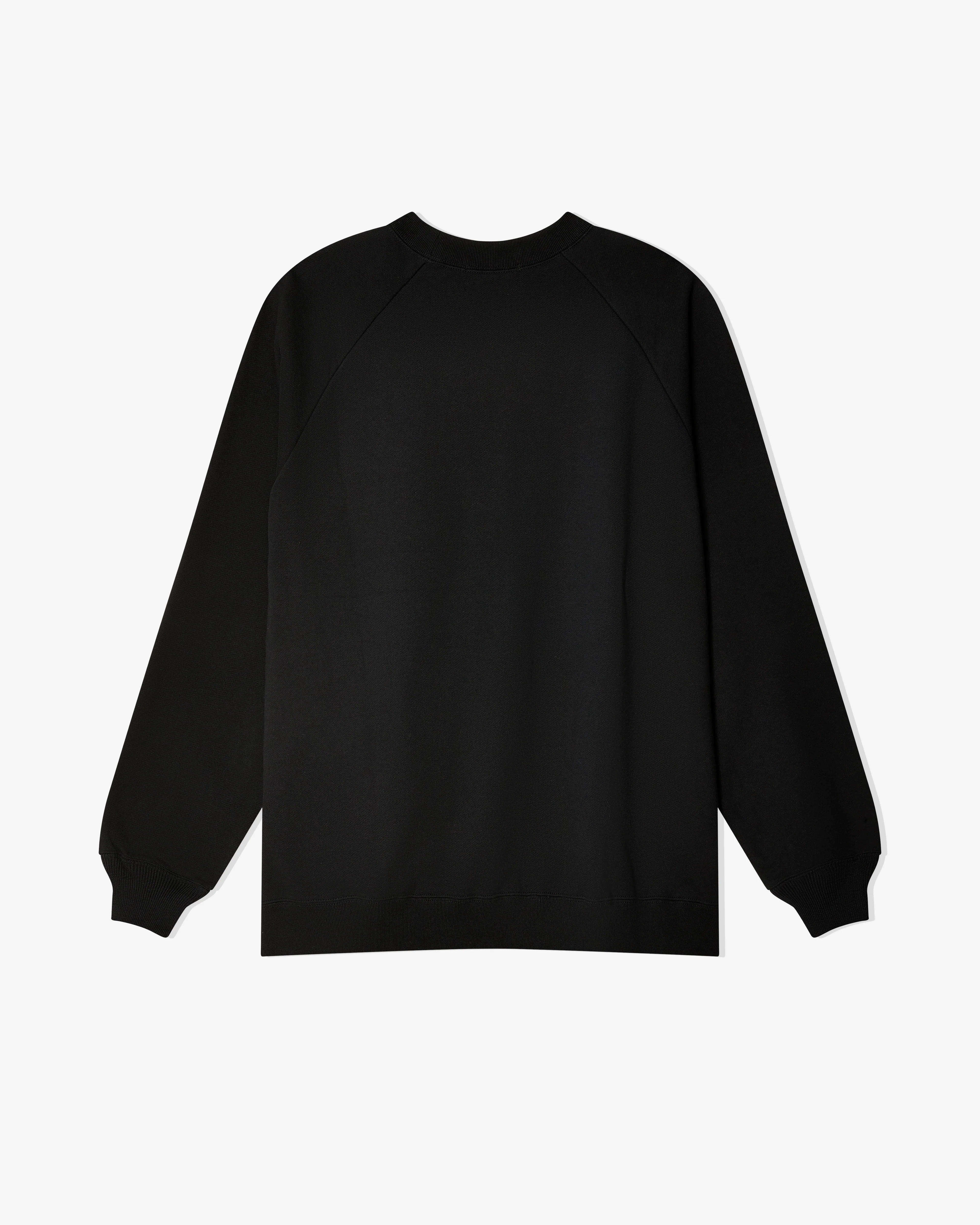 CDG - Oversized Reverse Logo Sweatshirt - (Black) - Image 2