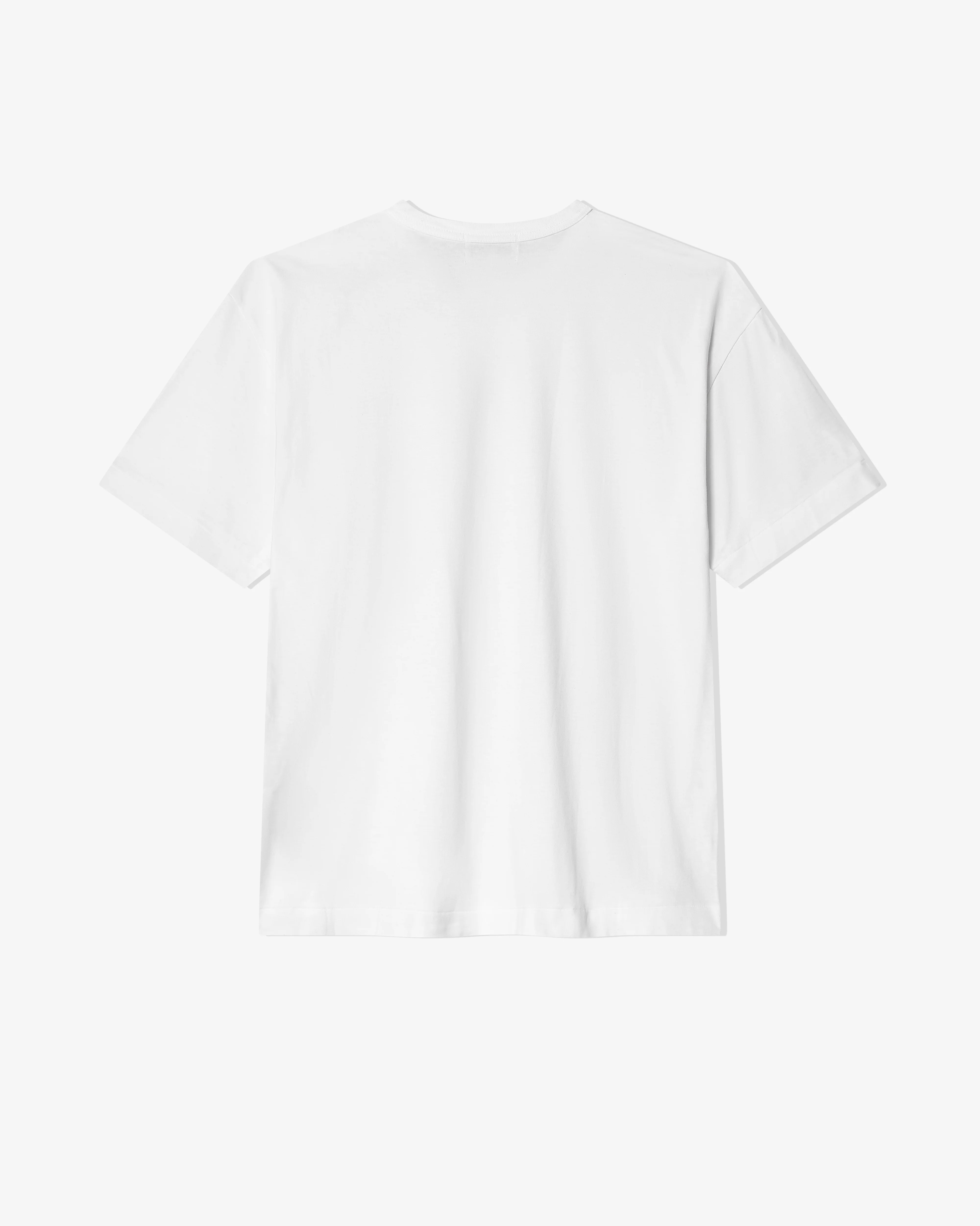 CDG - Oversized Patch T-Shirt - (White) - Image 2