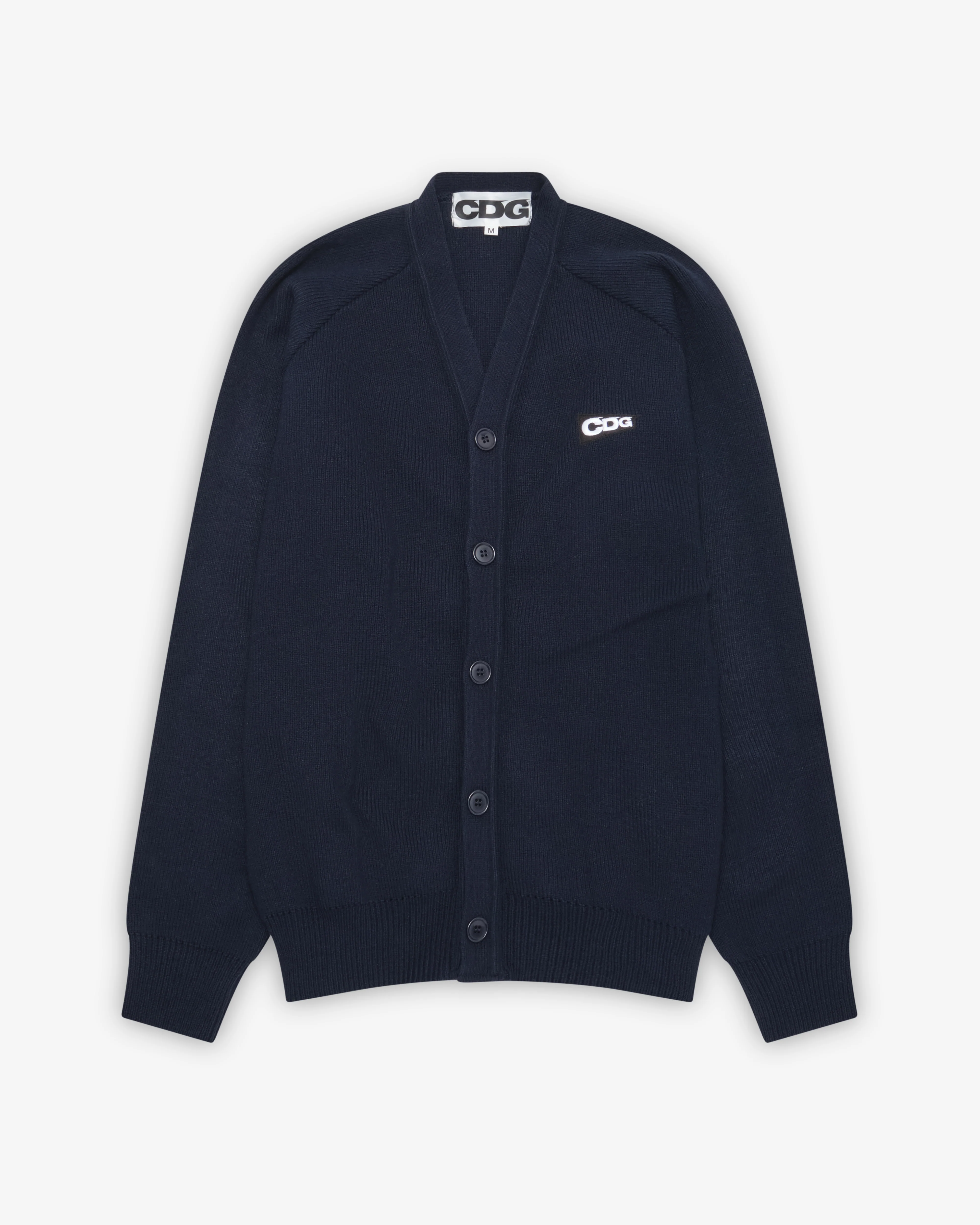 CDG - Patch Cardigan - (Navy)