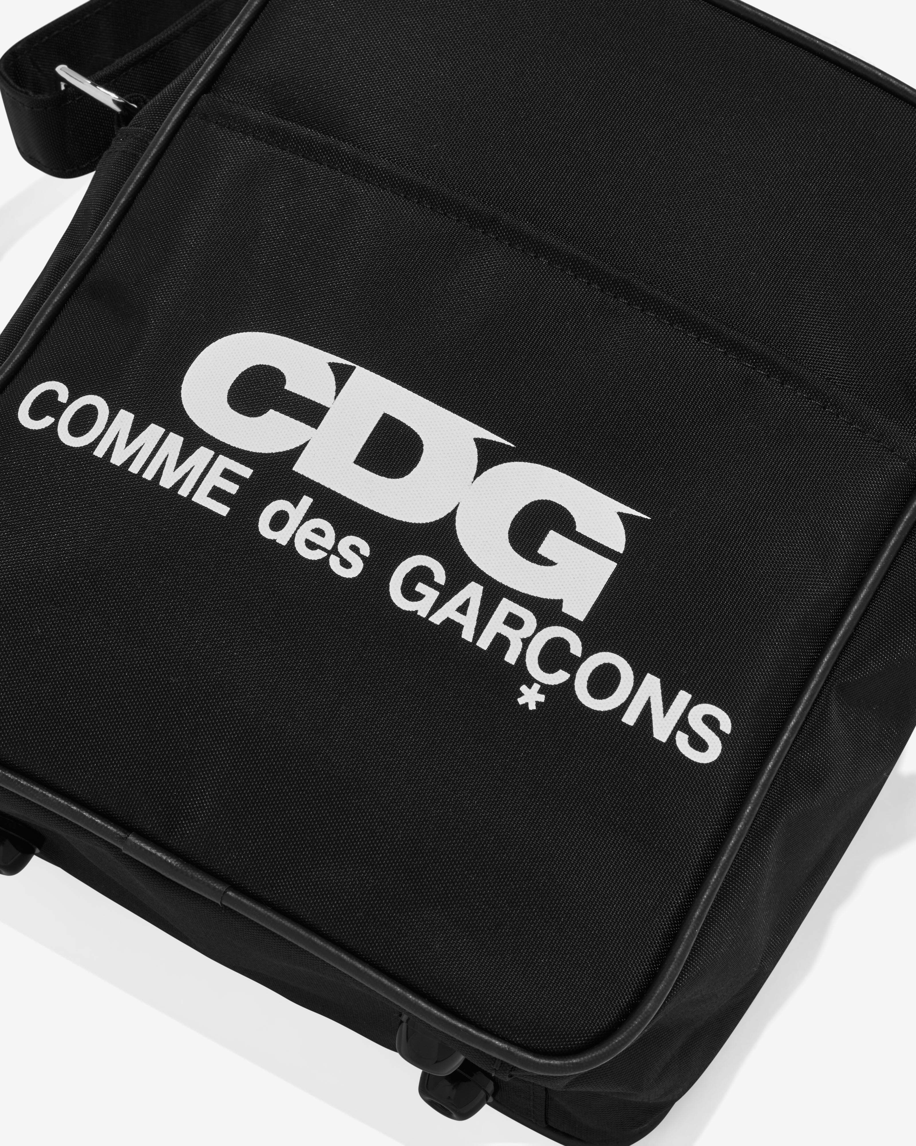 CDG - Large Shoulder Bag - (Black) - Image 3