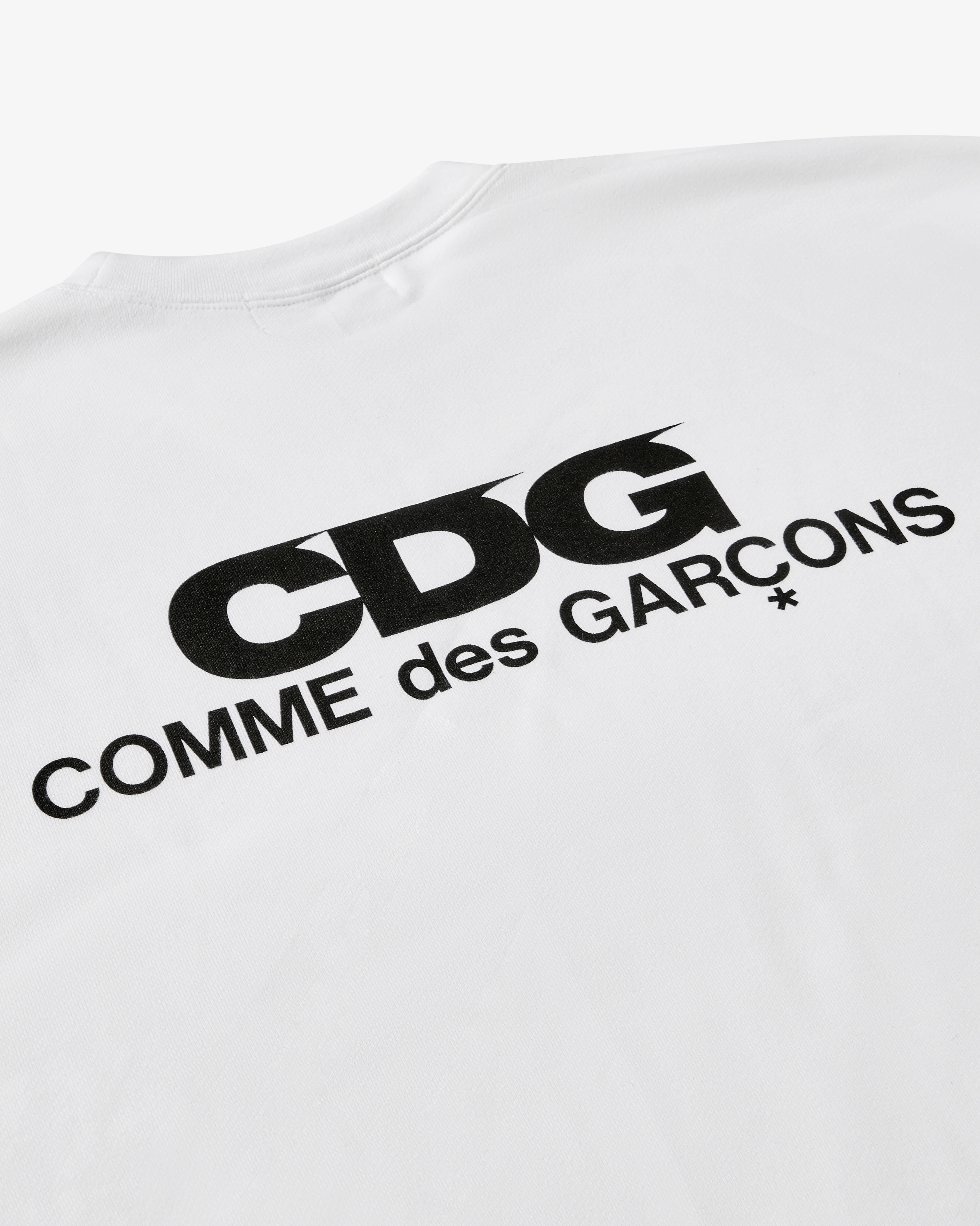 CDG - Oversized Sweatshirt - (White) - Image 3
