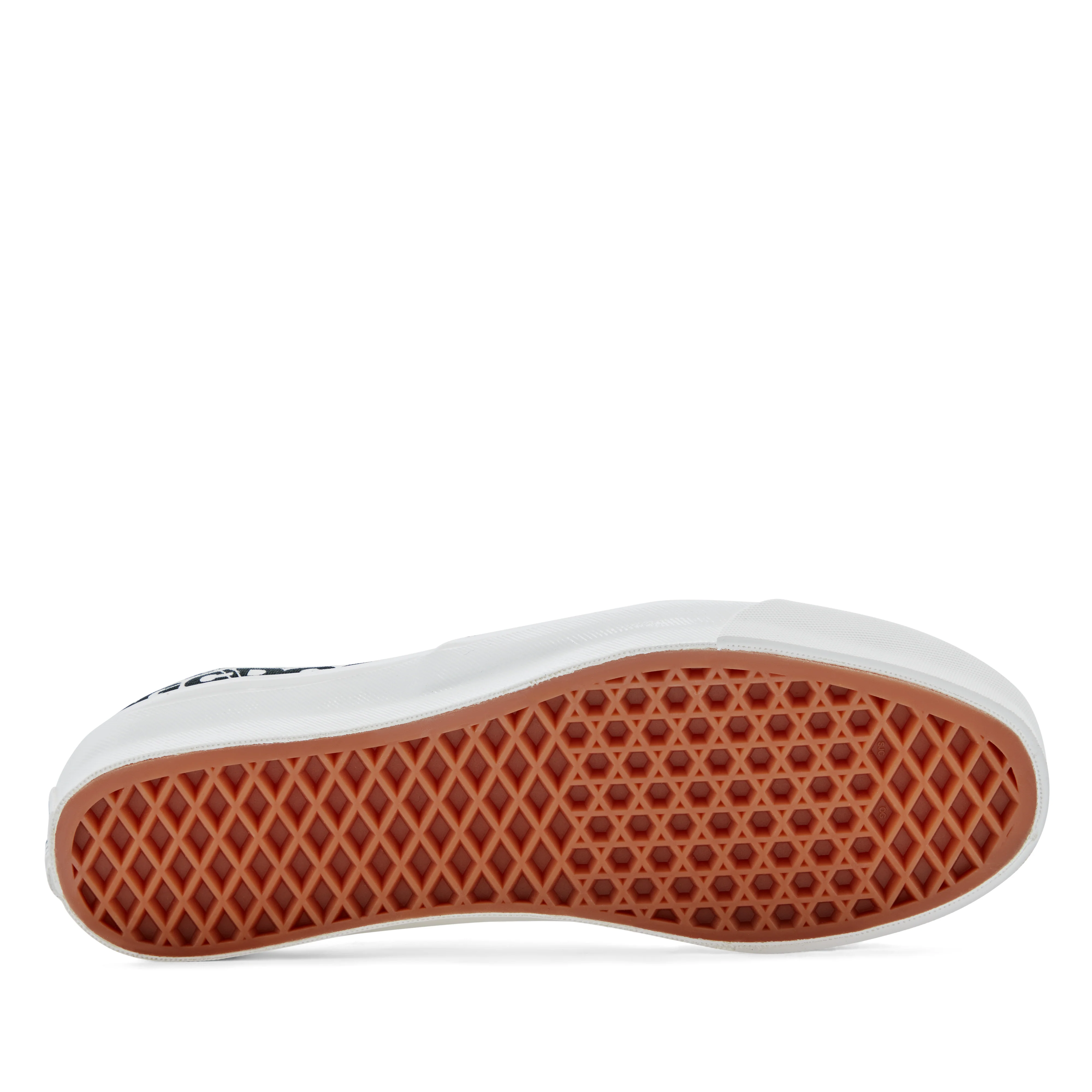 CDG - Men's Vans Message Authentic Sneakers - (White/Black) - Image 5