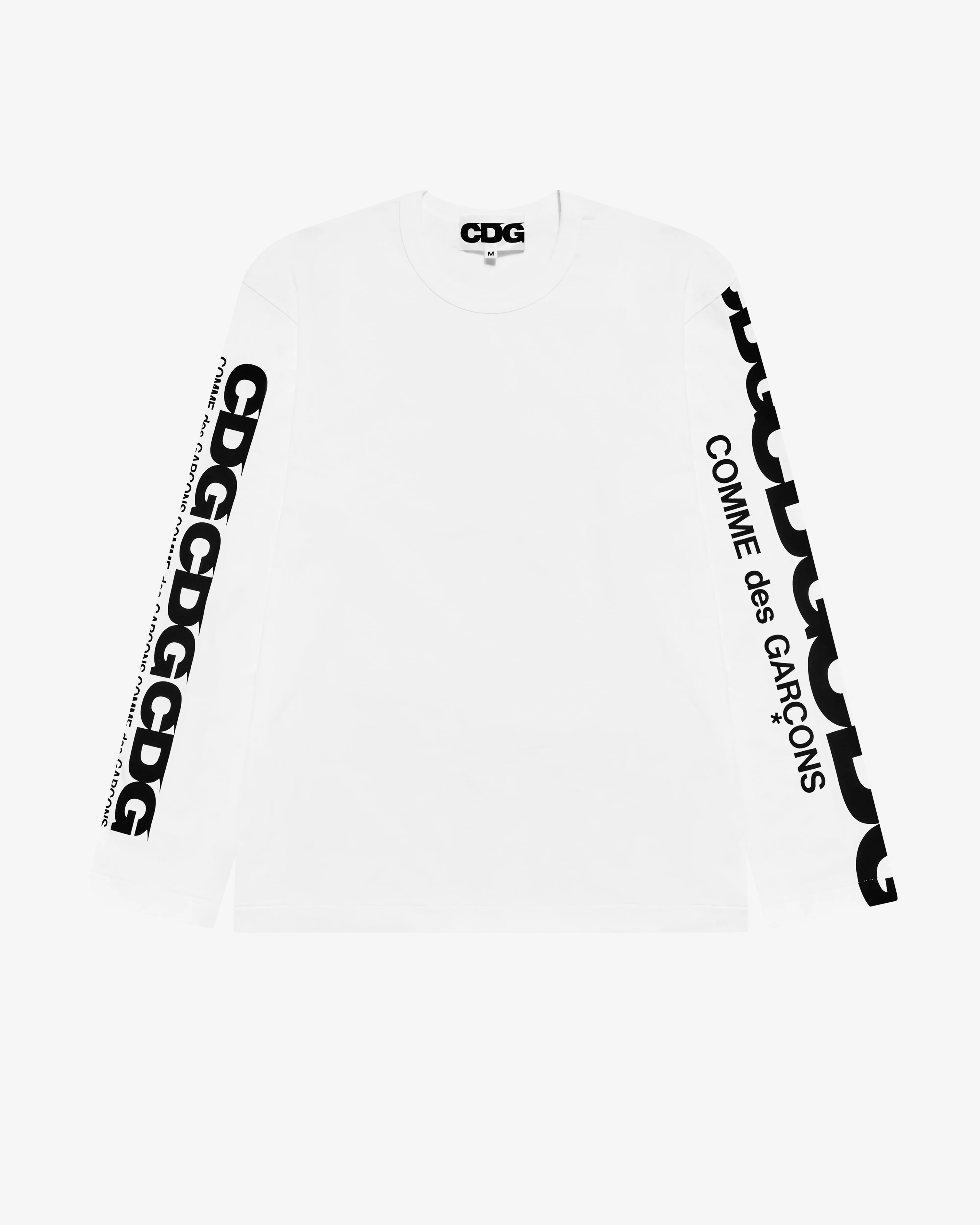 CDG - Long Sleeve T-Shirt - (White)