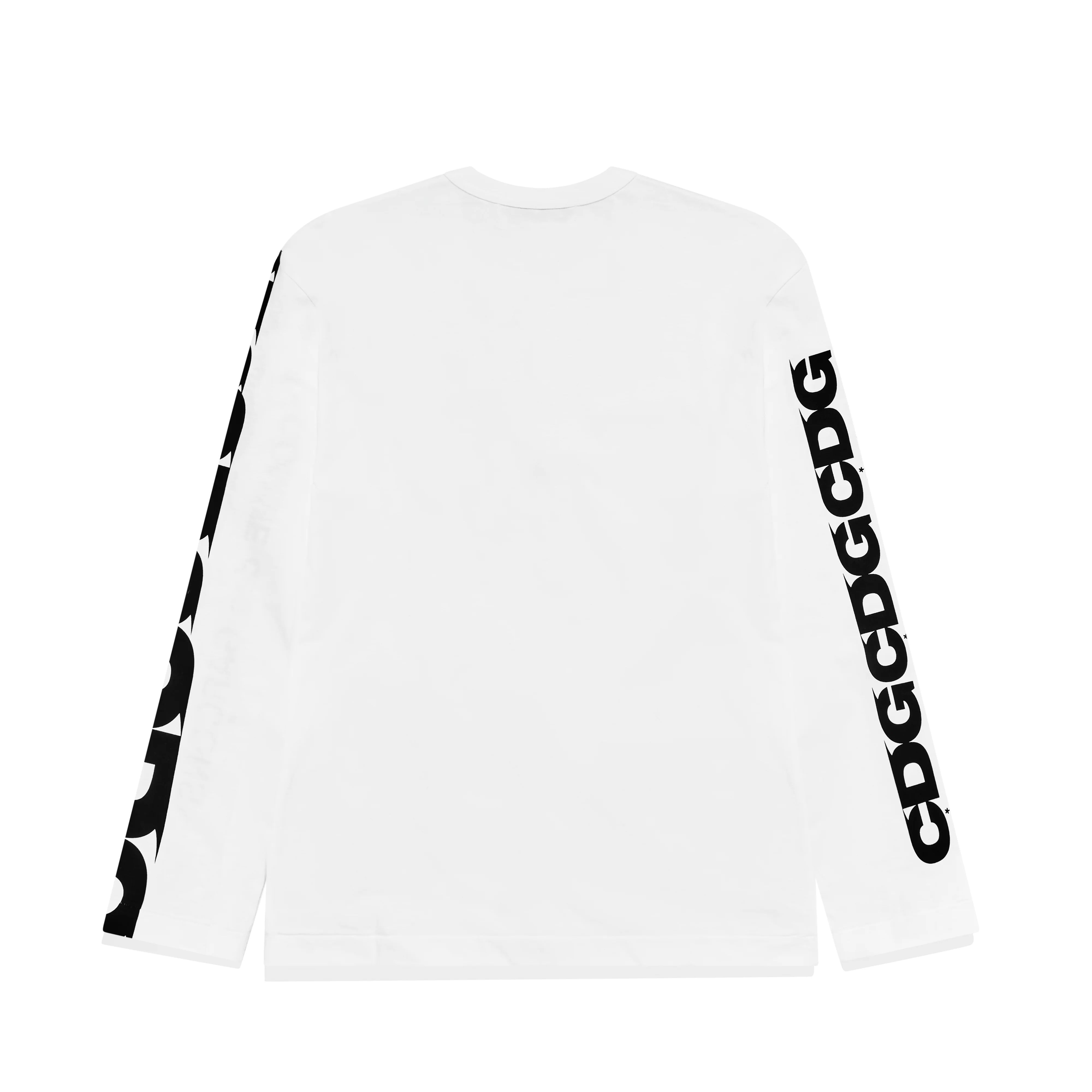 CDG - Long Sleeve T-Shirt - (White) - Image 2