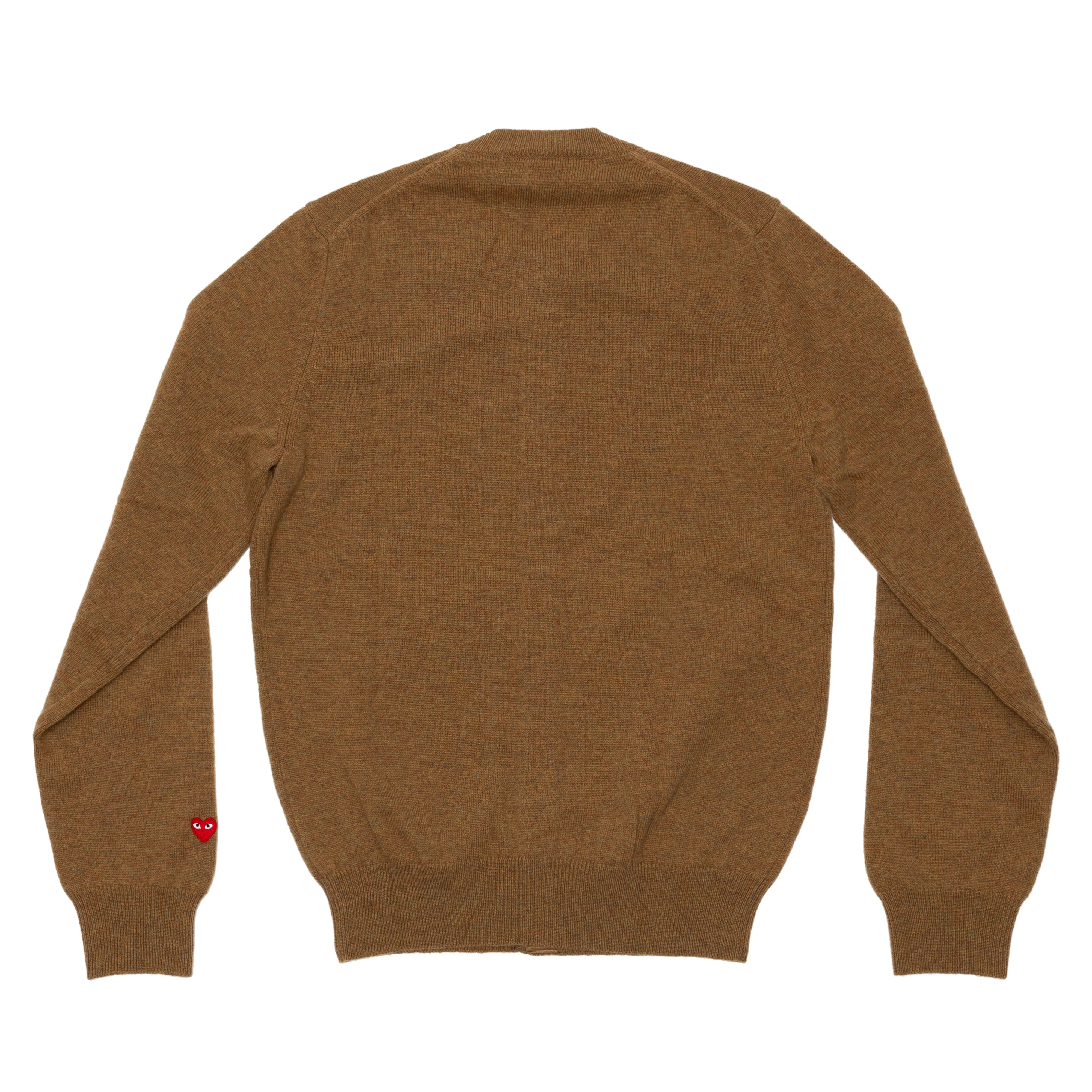 Play Comme des Garçons - Ladies' Cardigan - (Camel) - Image 2
