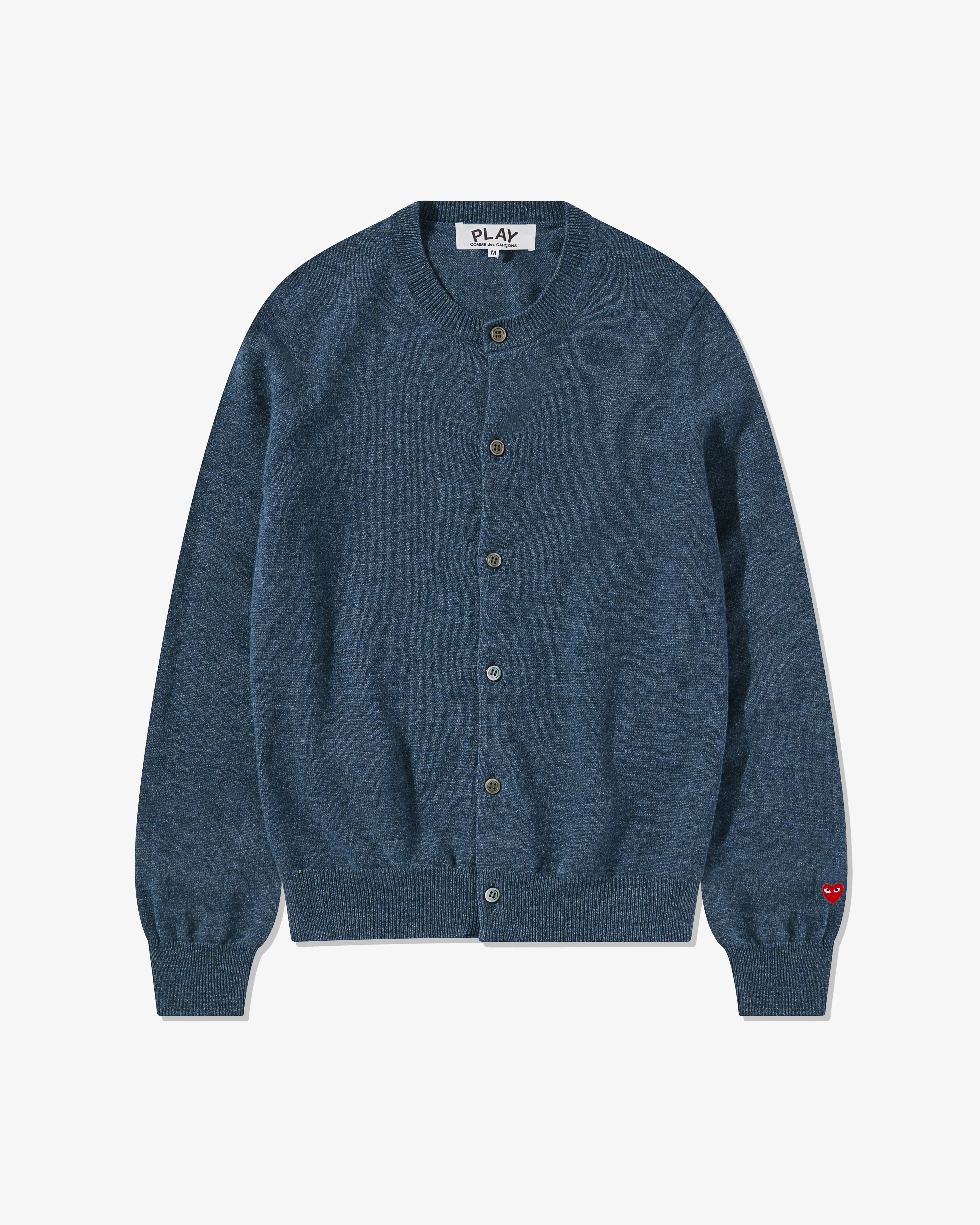 Play Comme des Garçons - Ladies' Cardigan - (Navy)