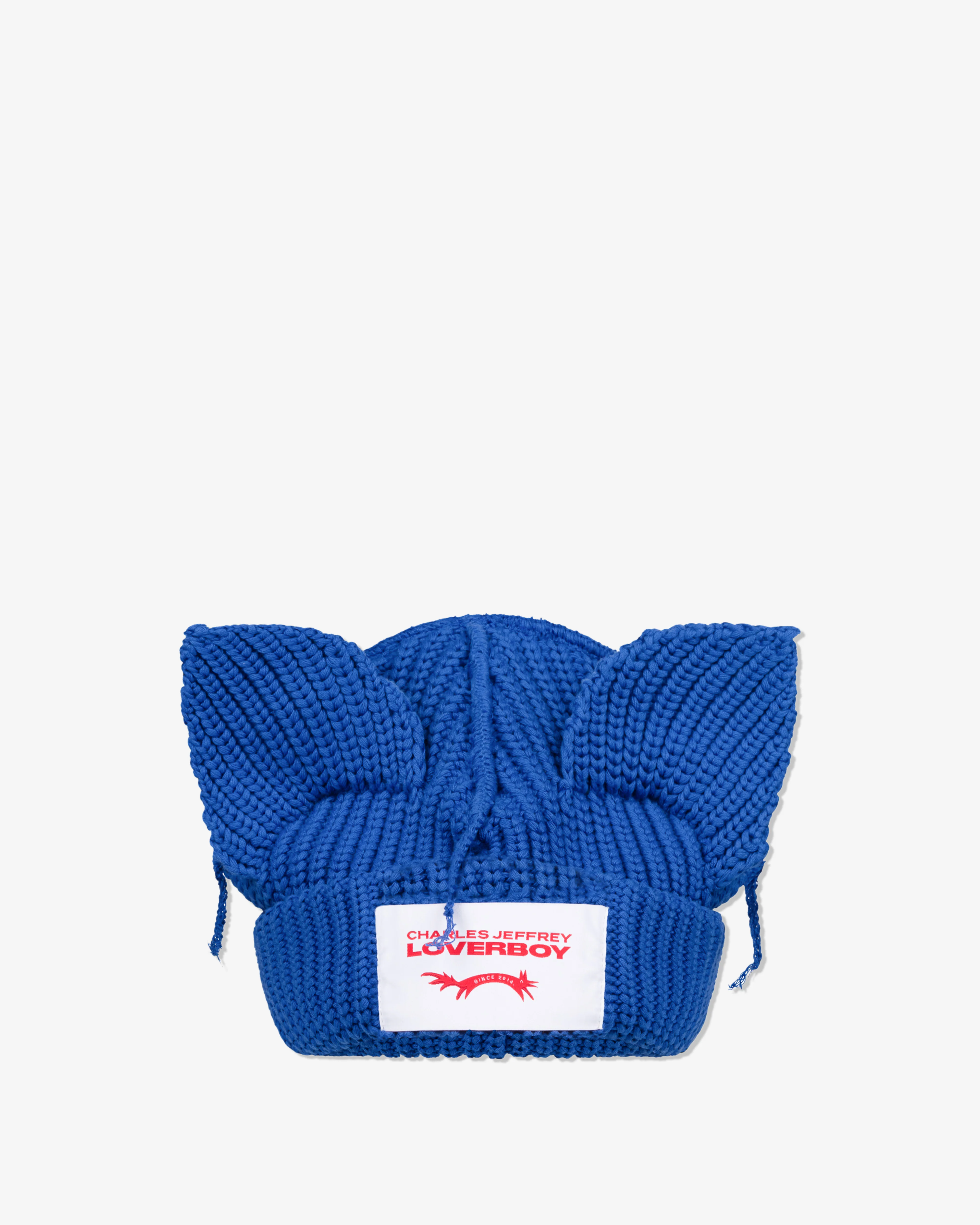 Charles Jeffrey - Men's Chunky Ears Beanie - (Blue)