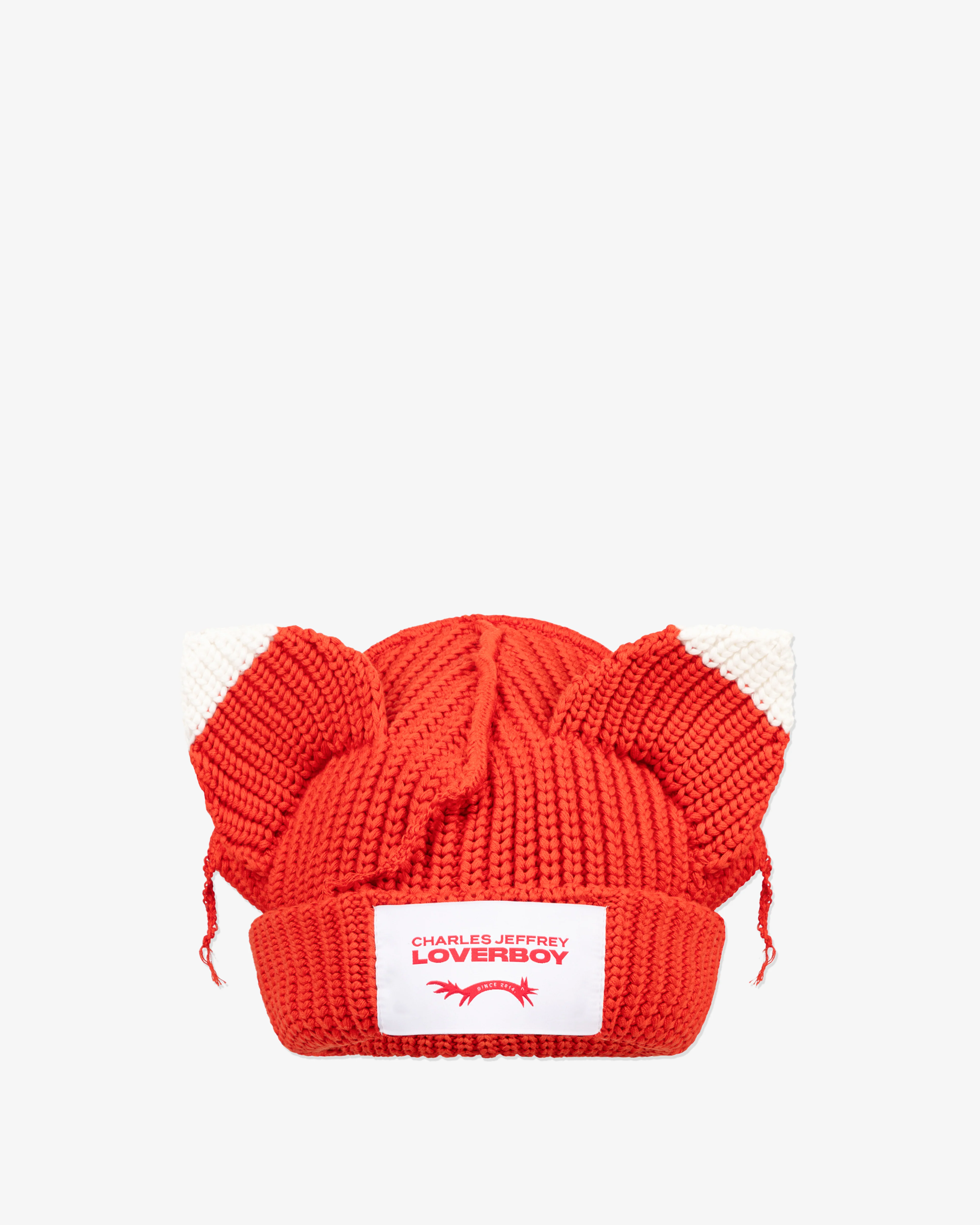 Charles Jeffrey - Men's Chunky Ears Beanie - (Orange)