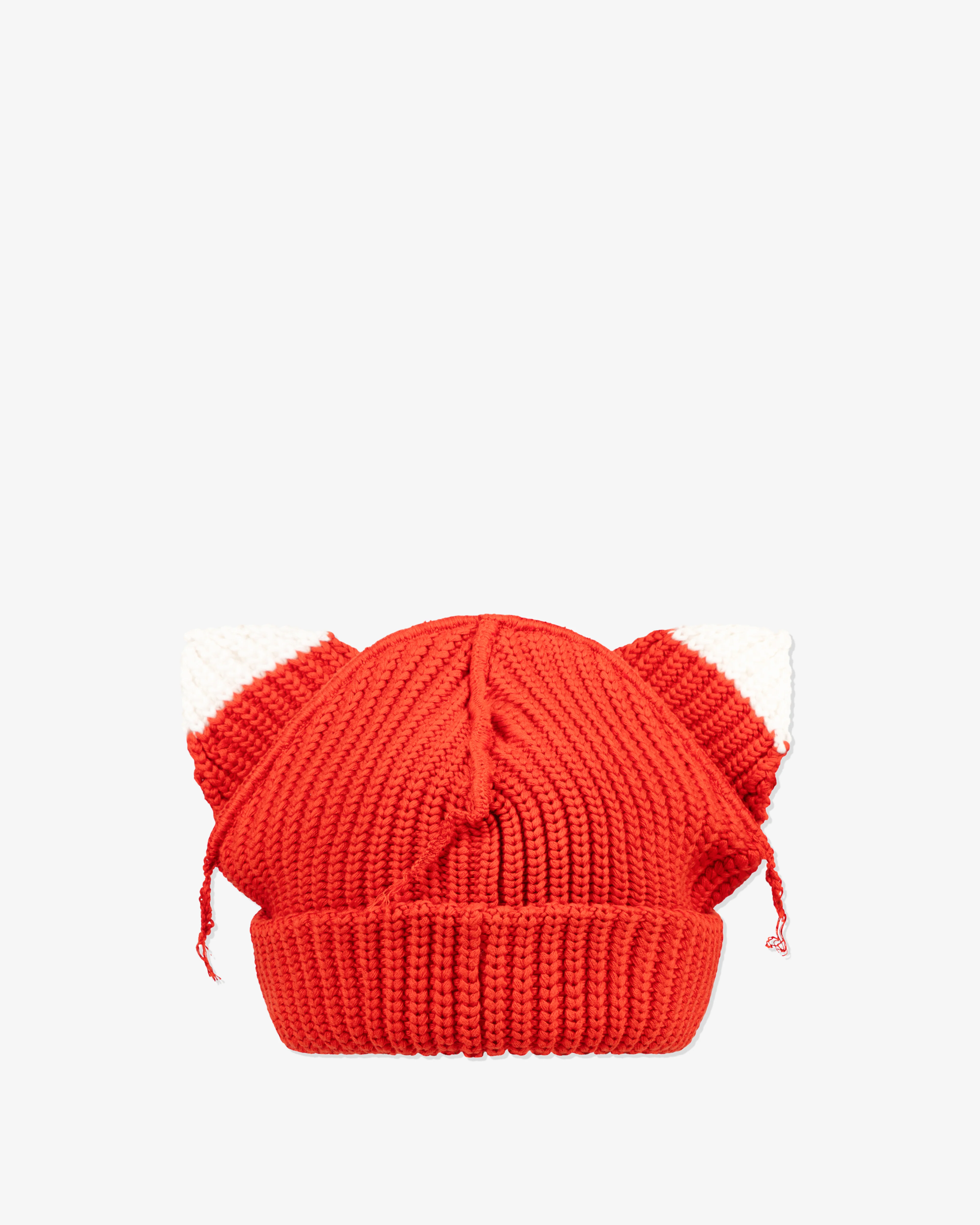 Charles Jeffrey - Men's Chunky Ears Beanie - (Orange) - Image 2