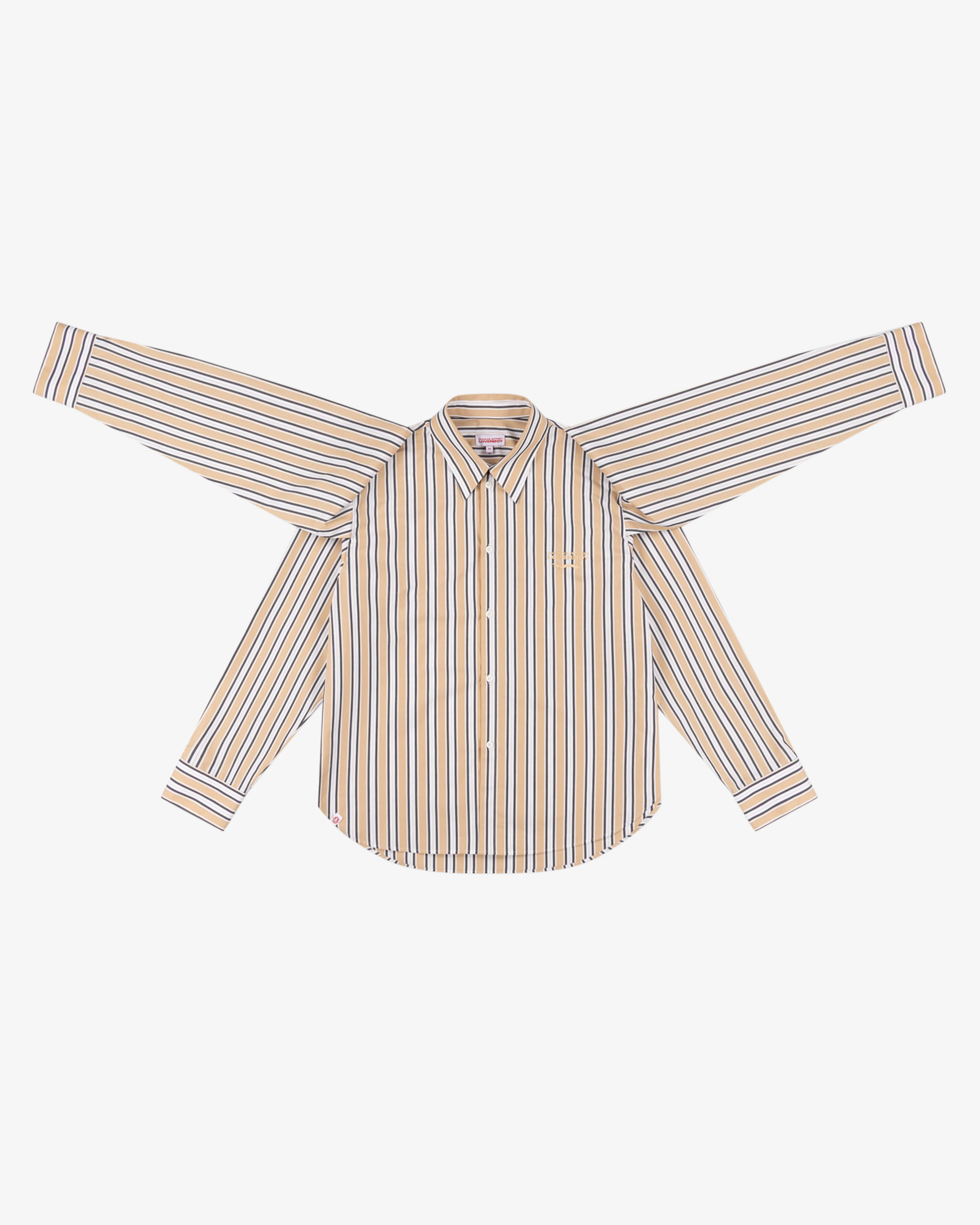 Charles Jeffrey - Men's Hold Me Shirt - (Beige) - Image 2