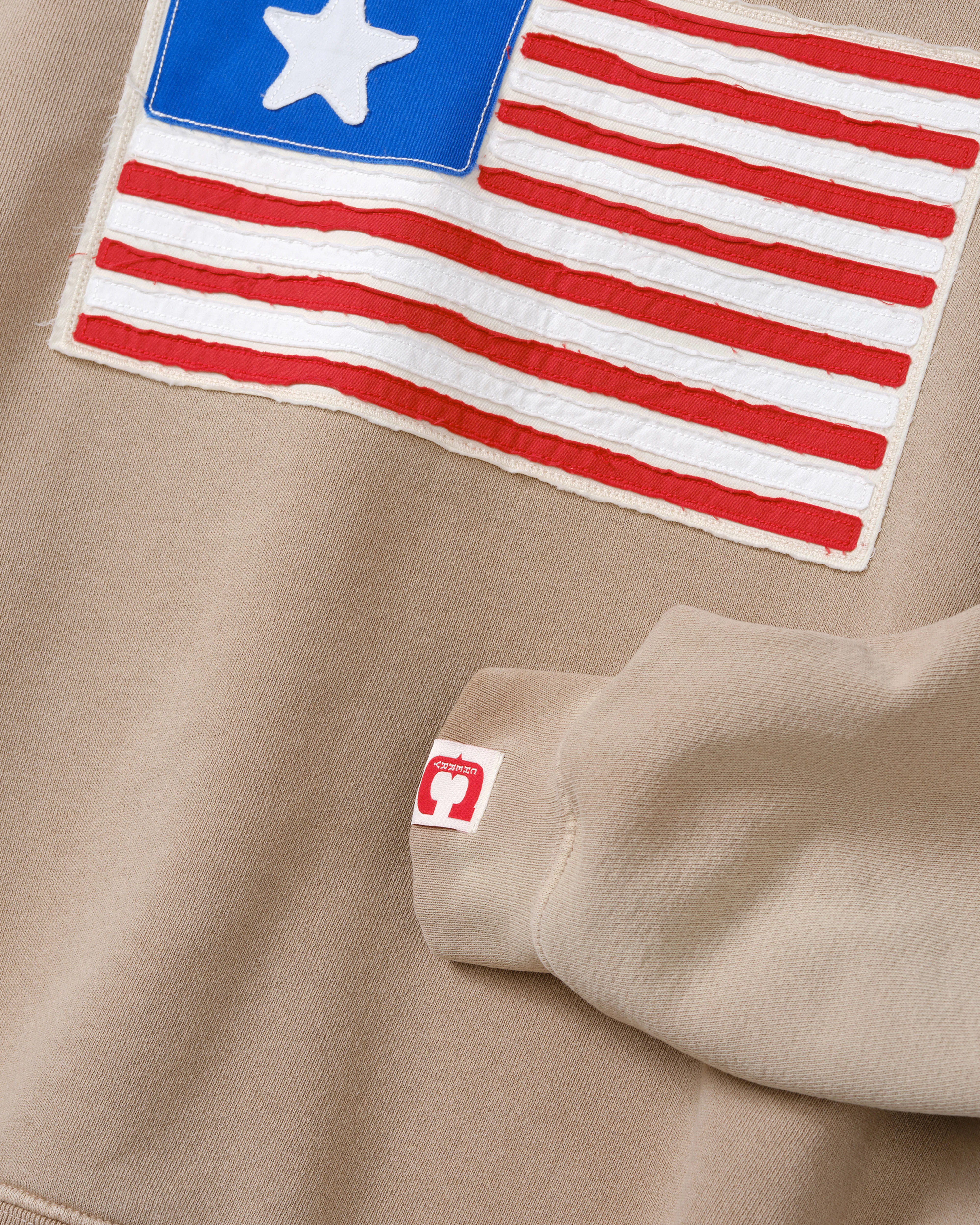 Cherry Los Angeles - Men's 1 Star Crewneck - (Desert Tan) - Image 3