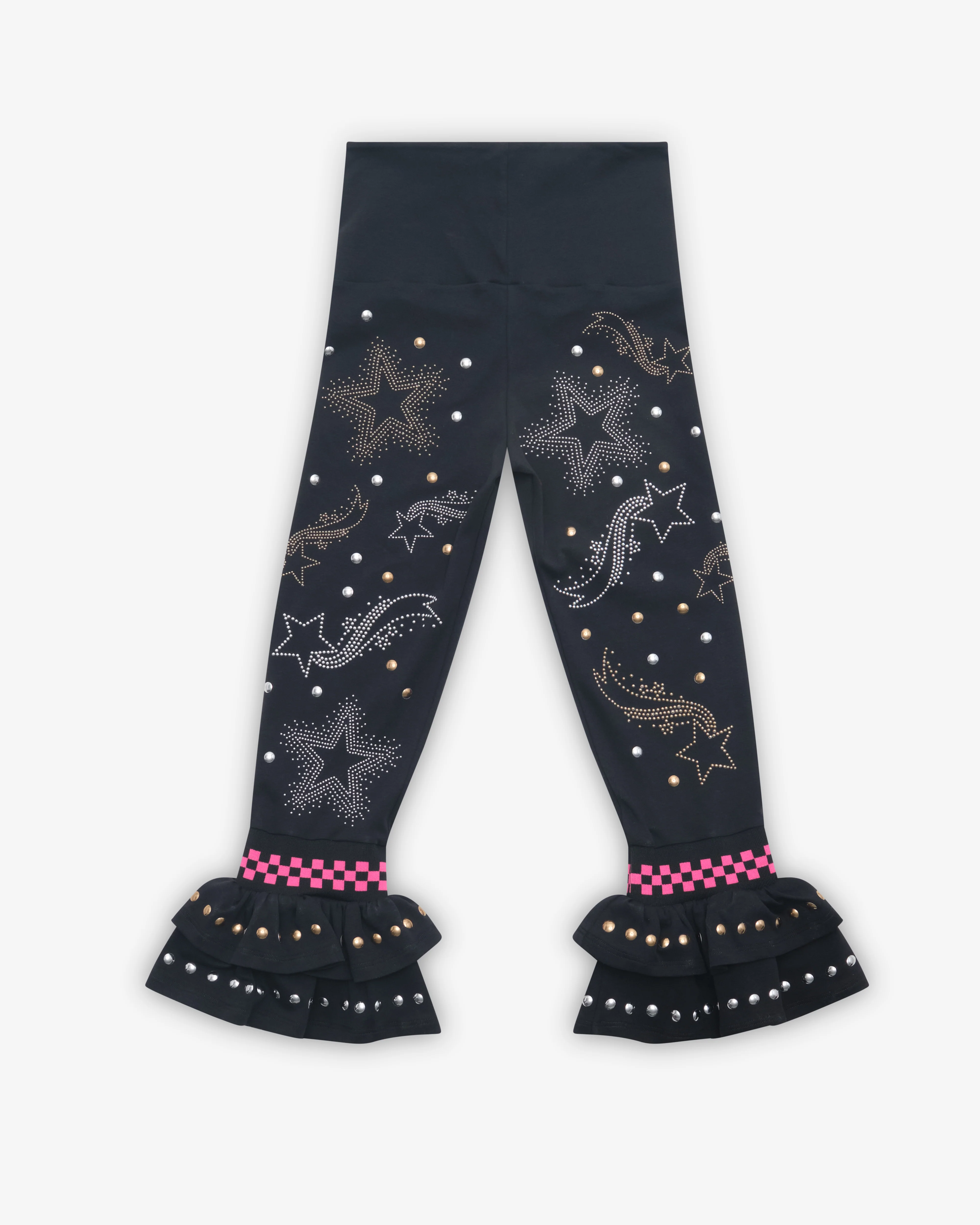 Chopova Lowena - Women's Janine Capri Leggings - (Black/Multi) - Image 2