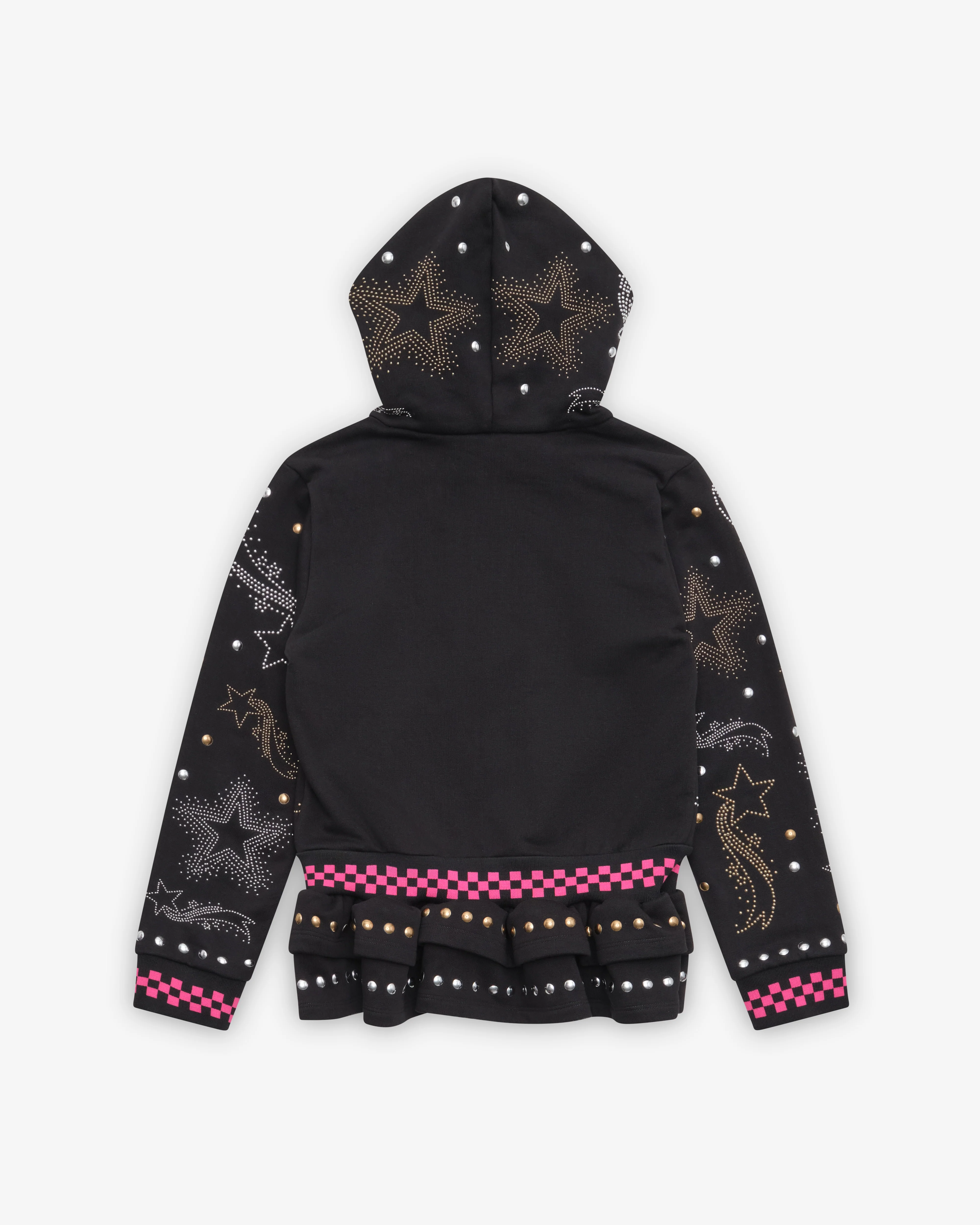 Chopova Lowena - Women's Janine Hoodie - (Black/Multi) - Image 2