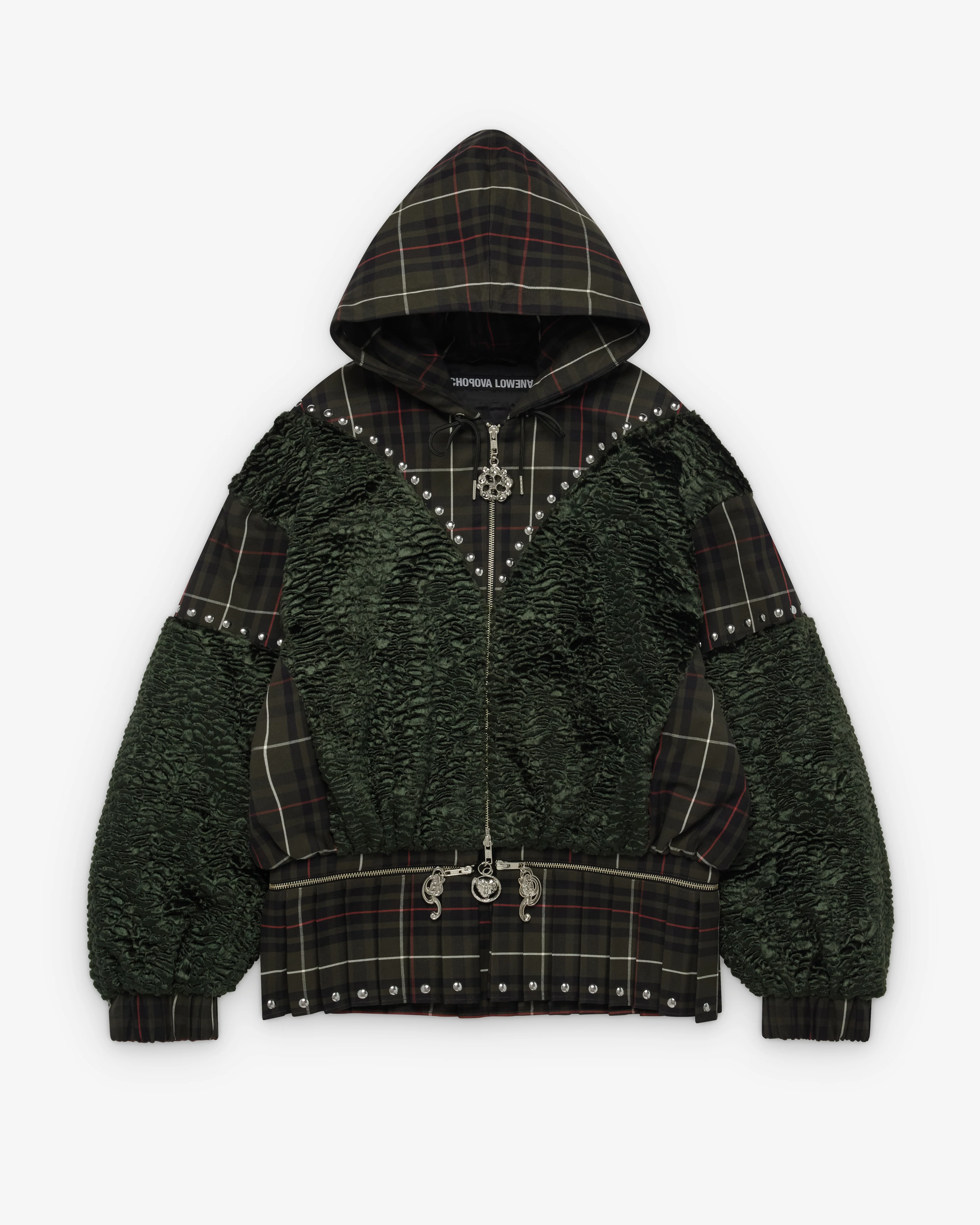 Chopova Lowena - Women's Longhorn Bomber Jacket - (Green/Multi)