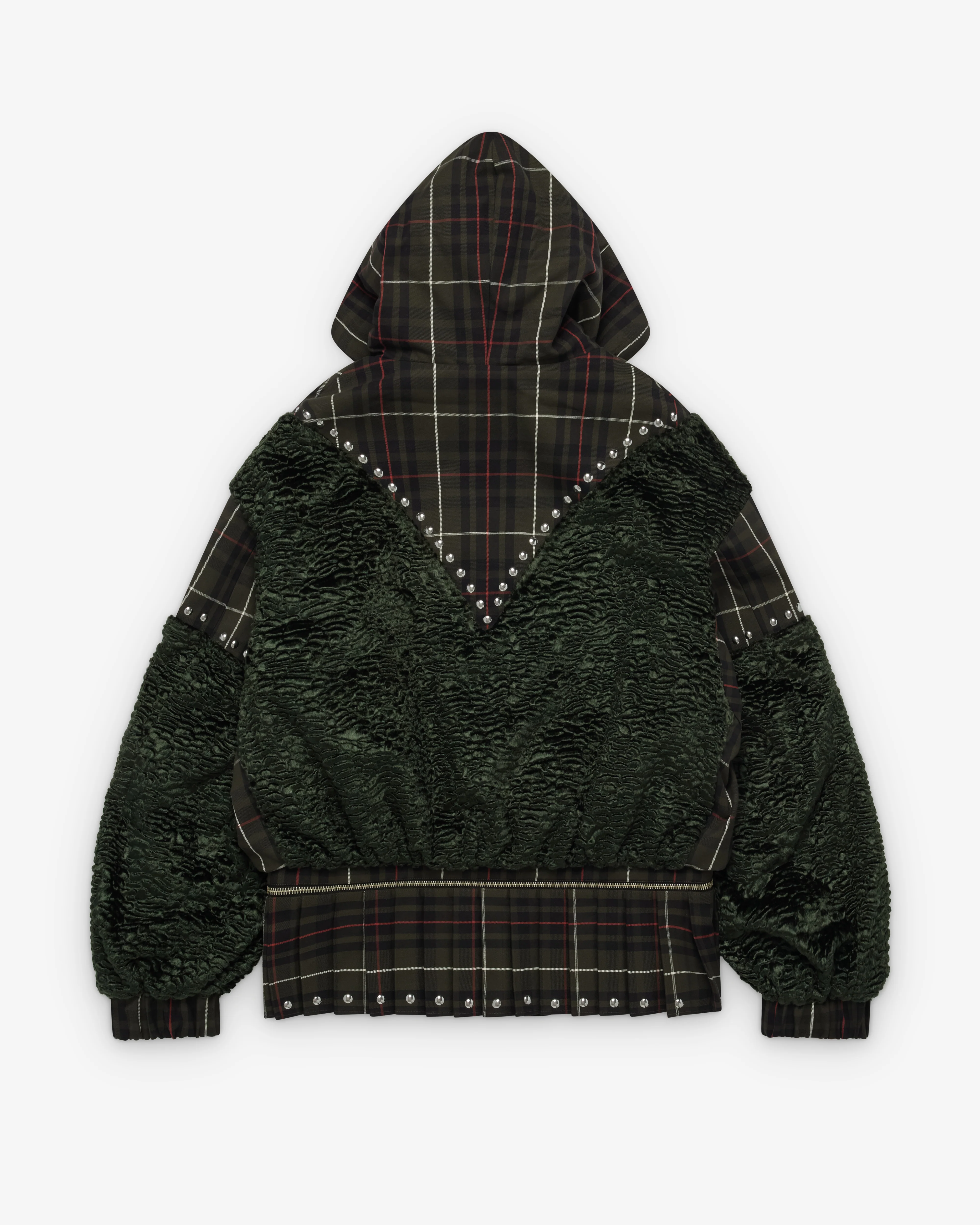 Chopova Lowena - Women's Longhorn Bomber Jacket - (Green/Multi) - Image 2
