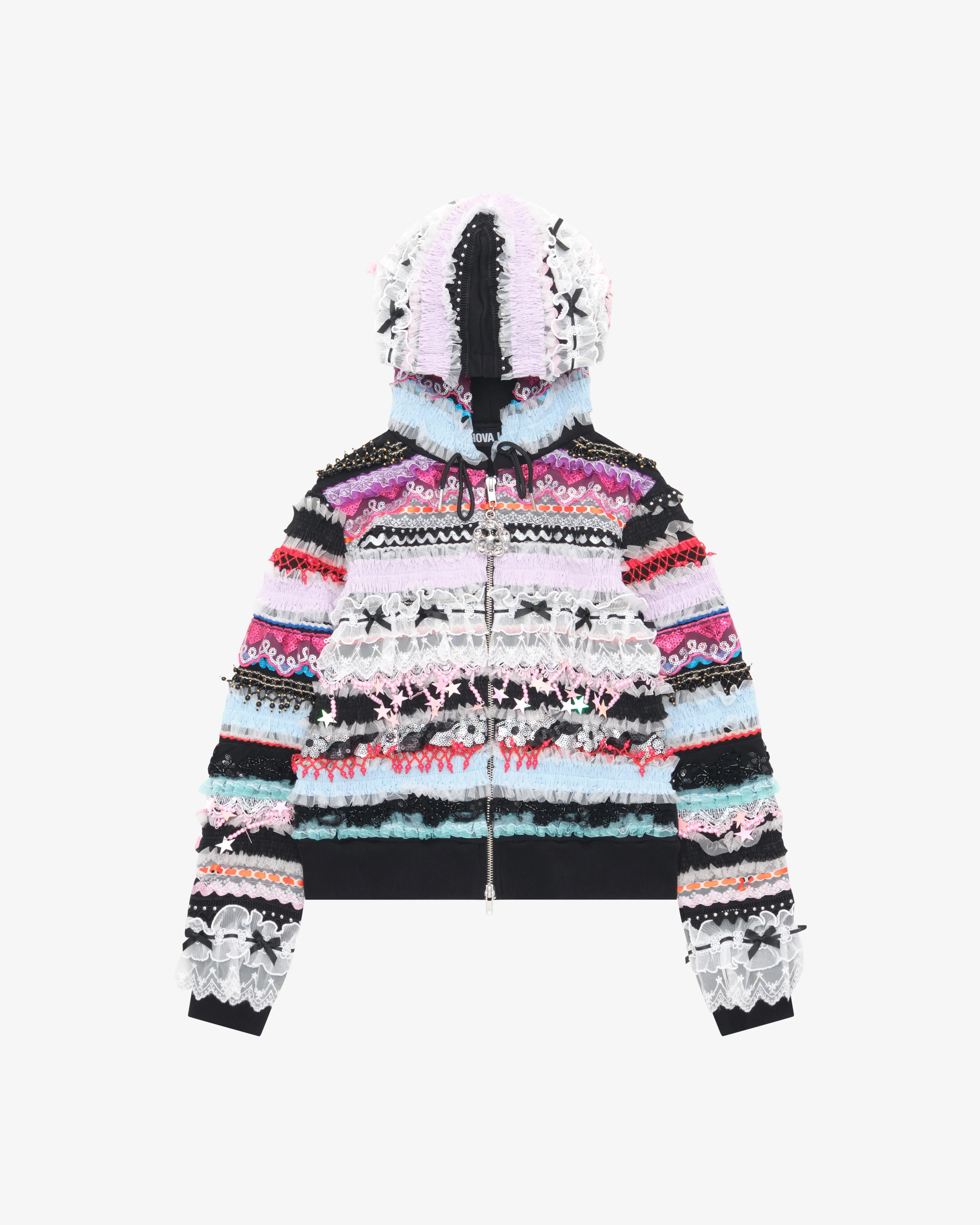 Chopova Lowena - Women's Starbrites Hoodie - (Black/Multi)