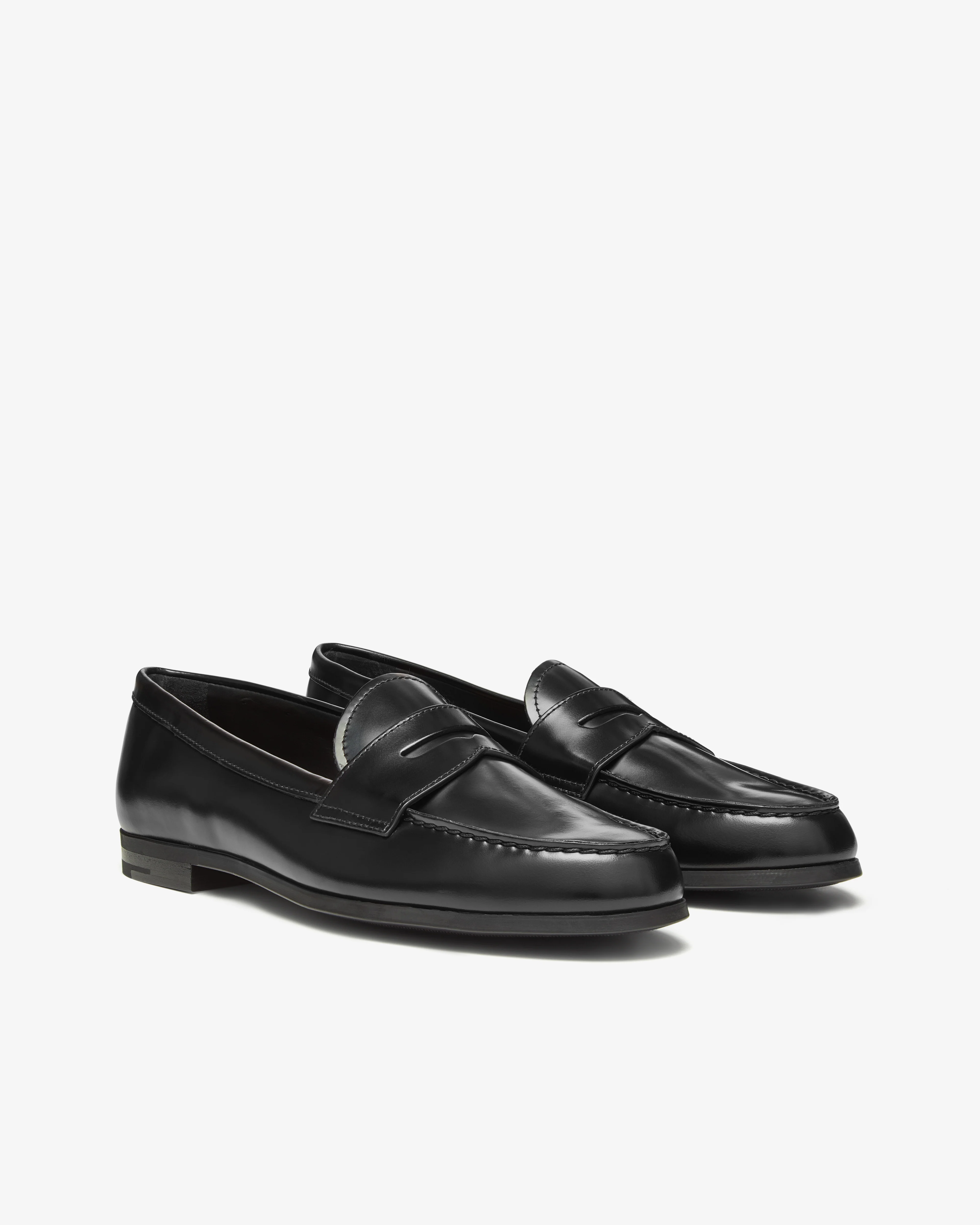 Church's - Women's Leather Loafers - (Black) - Image 4