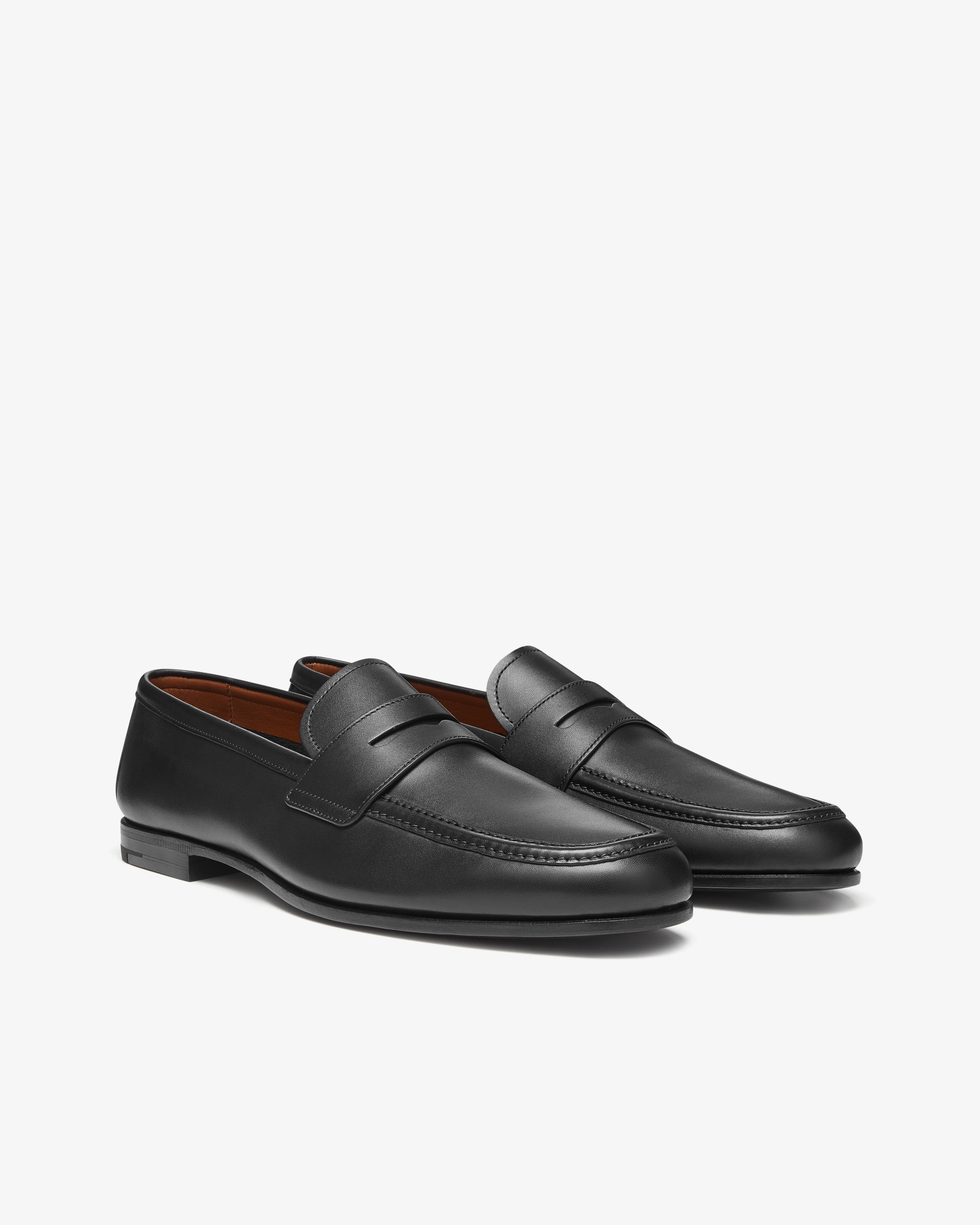 Church's - Men's Leather Loafers - (Black) - Image 4