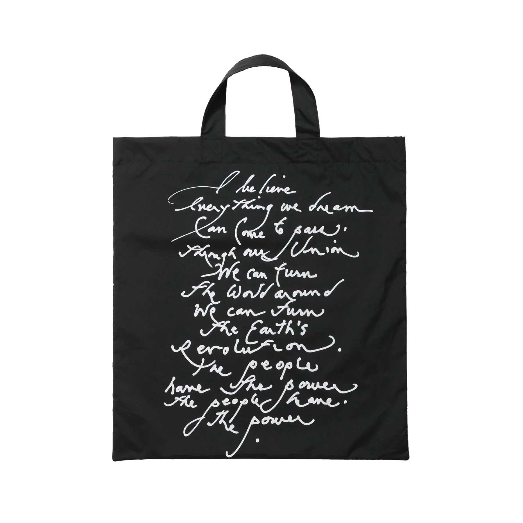 Switch Comme des Garçons - Patti Smith Tote - (Black) - Image 2