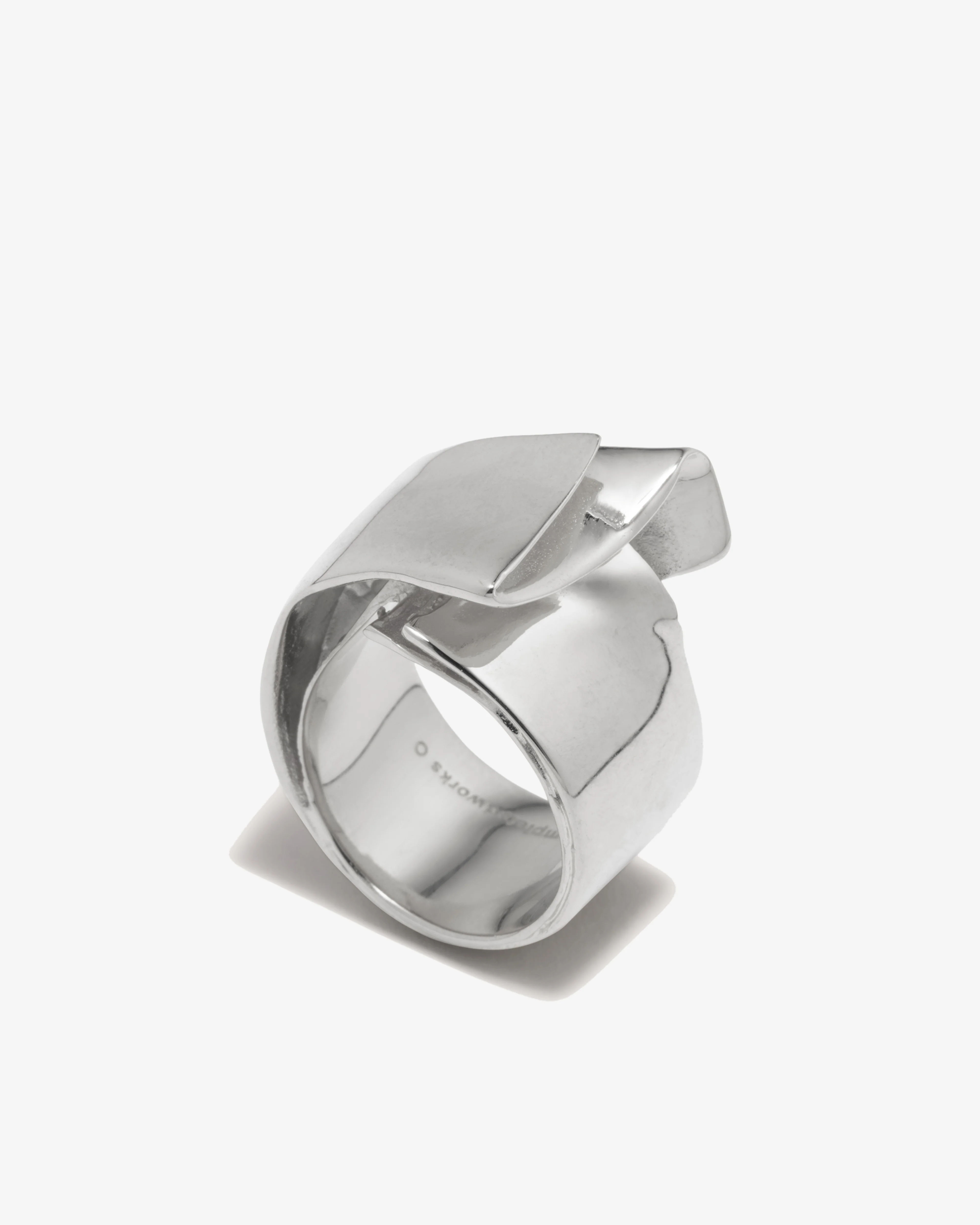 Completedworks - Women's Fold Ring - (Sterling Silver) - Image 3