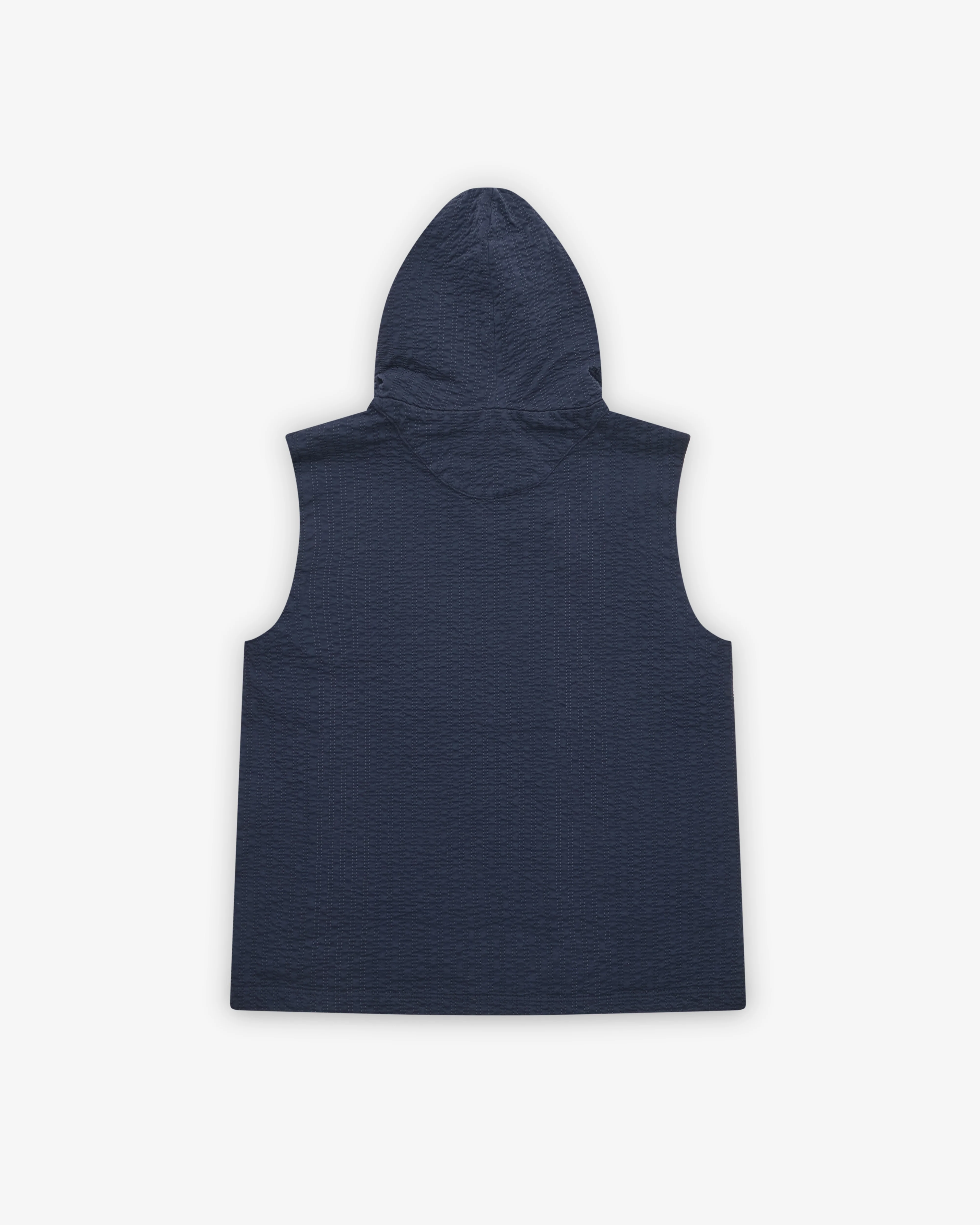 Craig Green - Men's Embroidered Linestitch Vest - (Navy) - Image 2