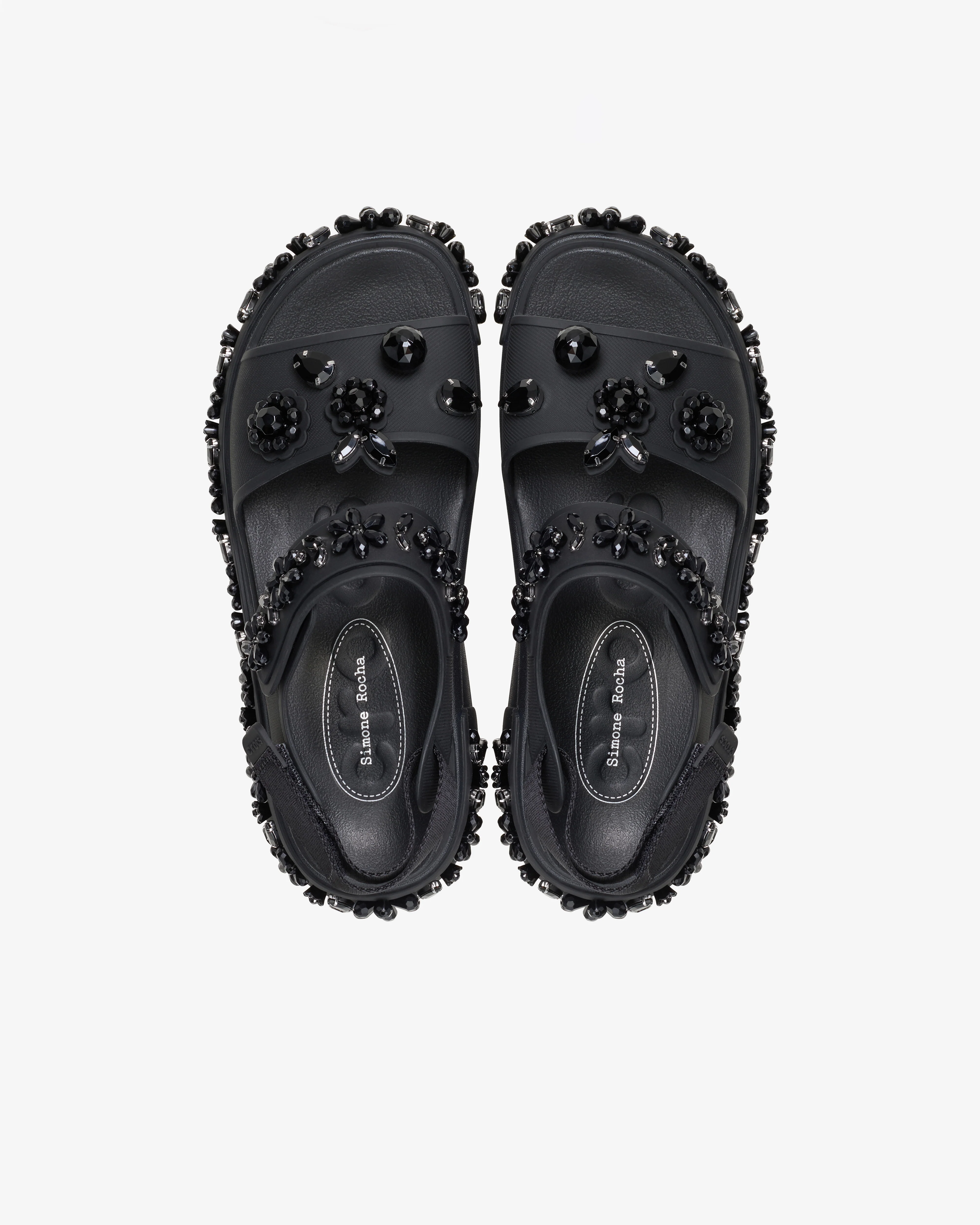 Simone Rocha - Crocs Soho Sandals - (Black) - Image 3