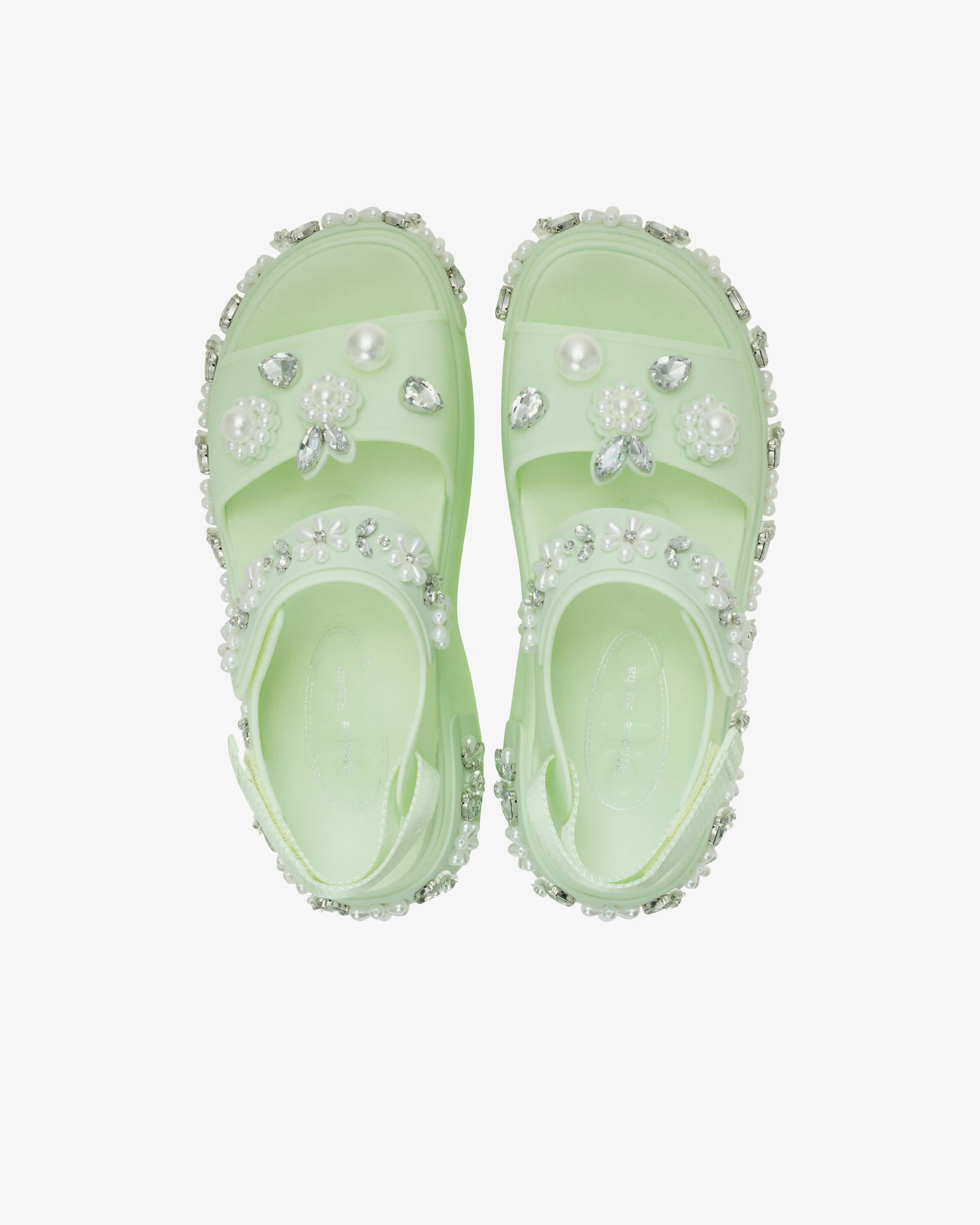 Simone Rocha - Crocs Soho Sandals - (Jade) - Image 3