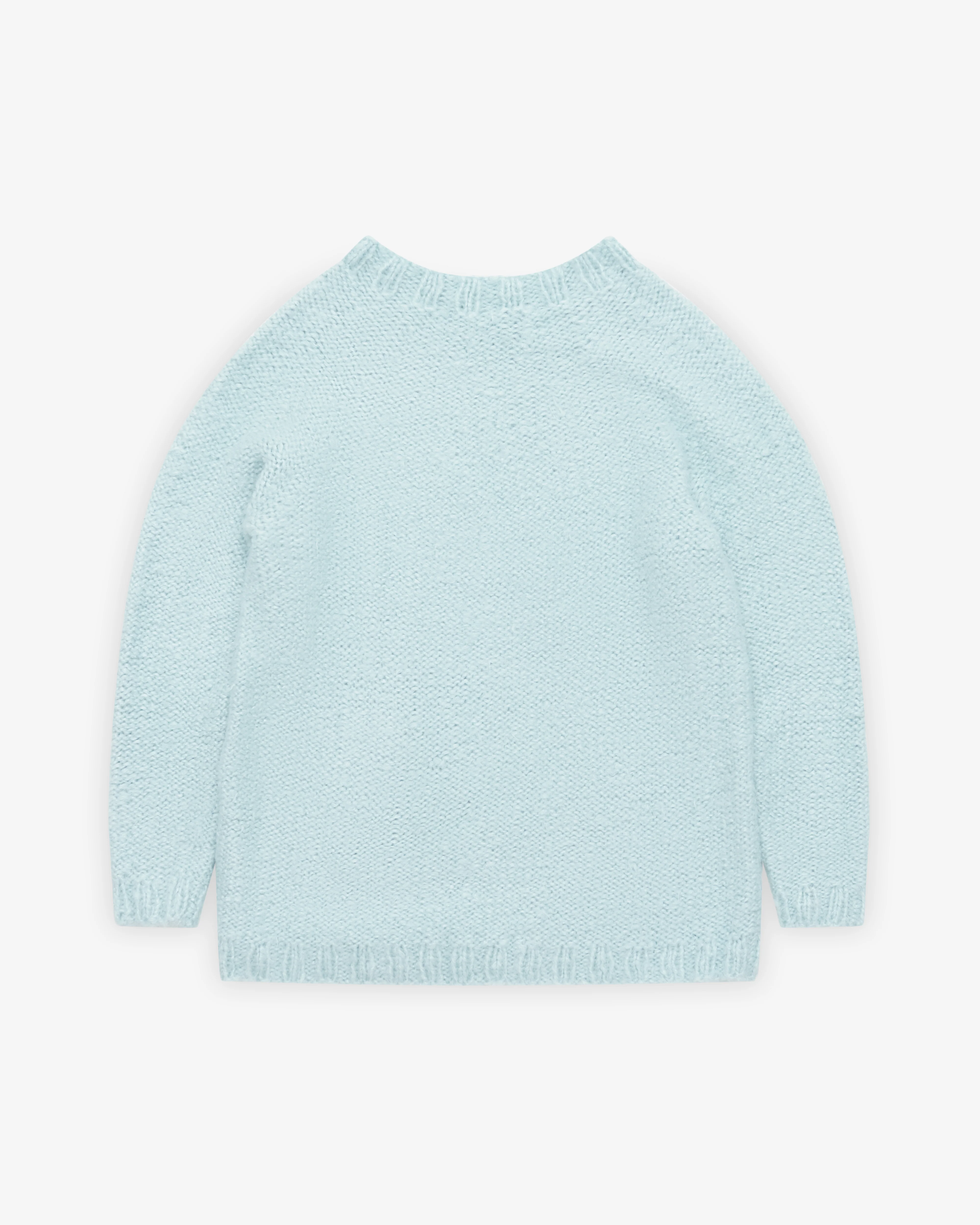 Daniela Gregis - Women's Knitted Sweater - (Light Blue) - Image 2