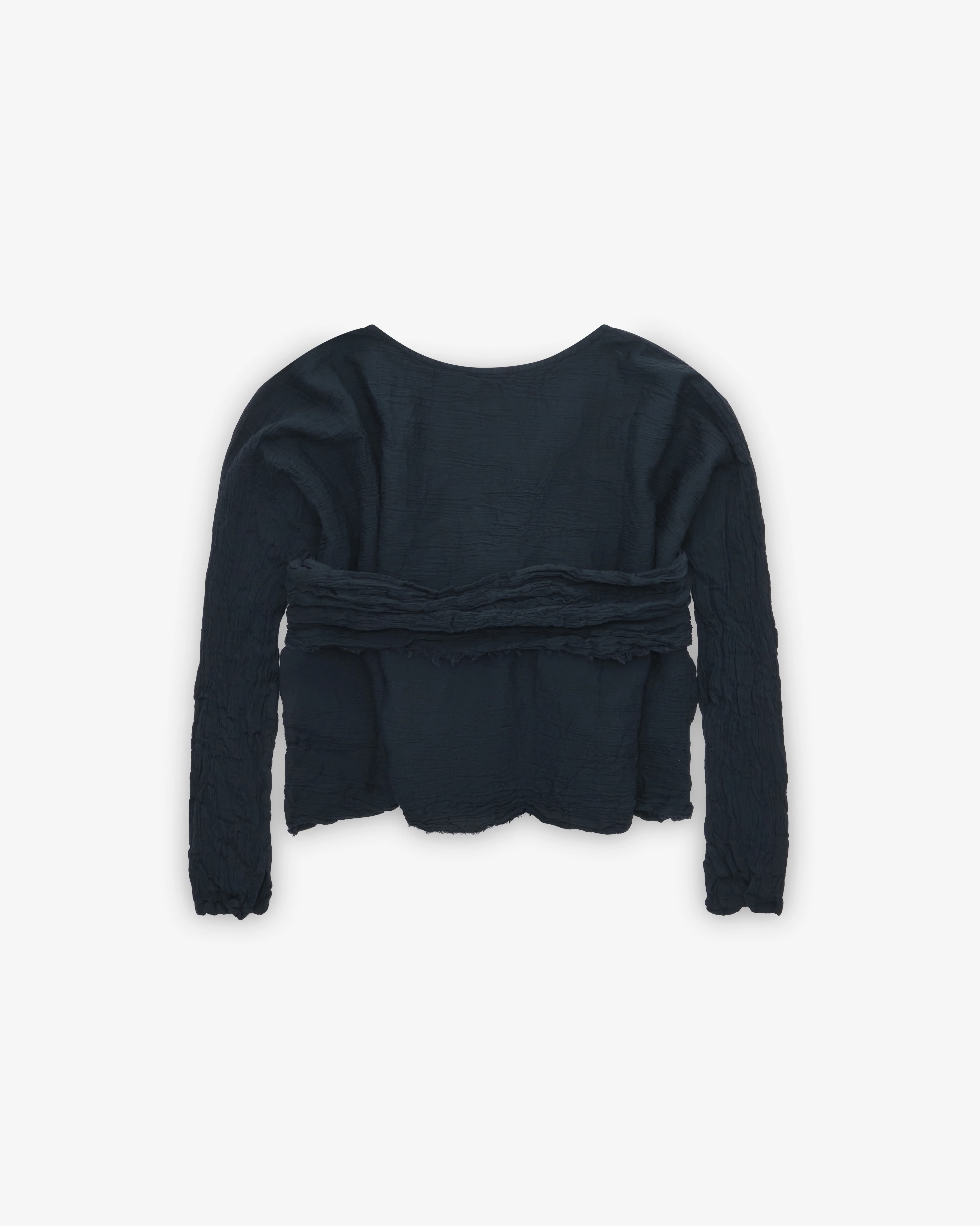 Daniela Gregis - Women's Tie-Waist Shirt - (Black) - Image 2