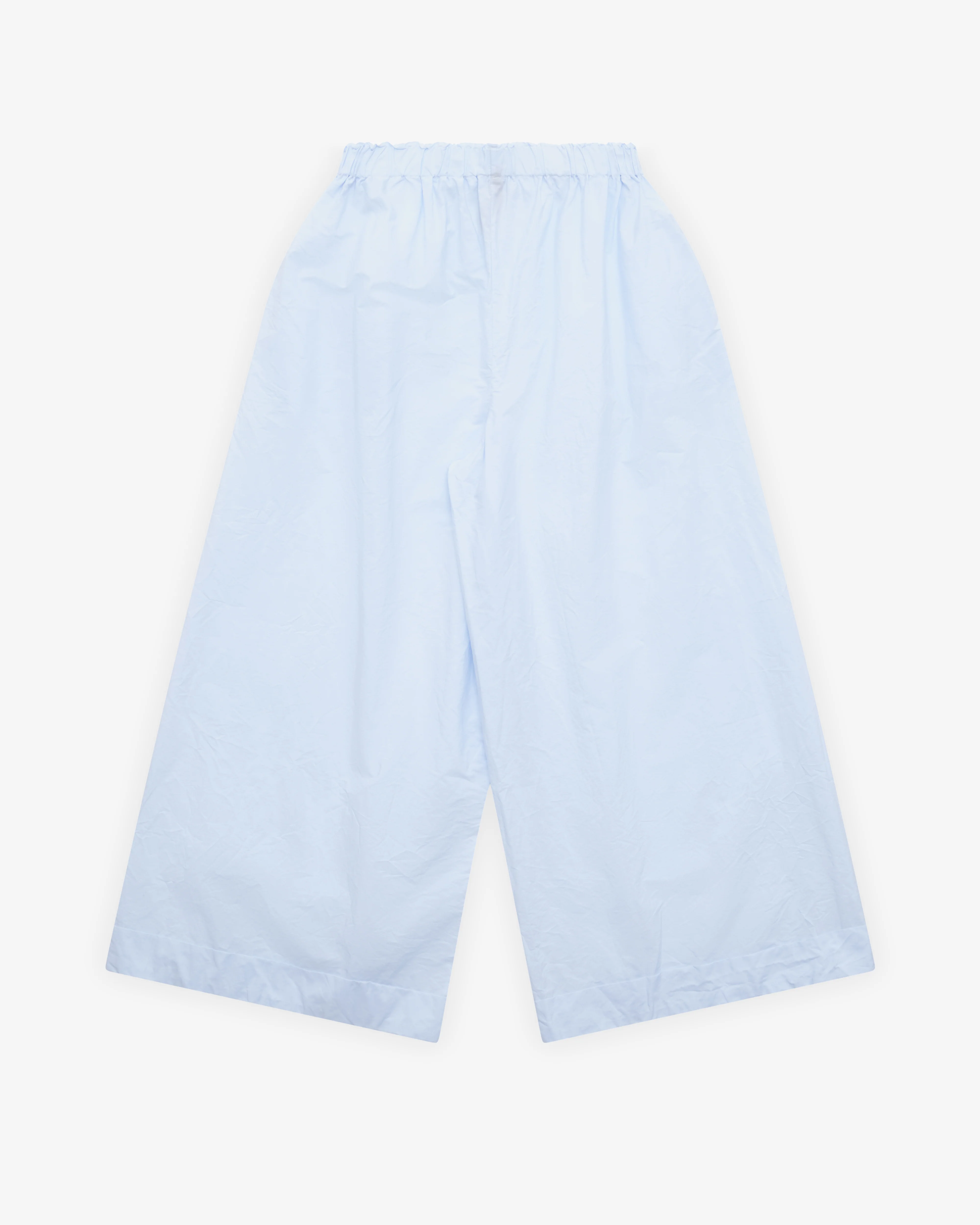 Daniela Gregis - Women's Wide Leg Trousers - (Light Blue) - Image 2