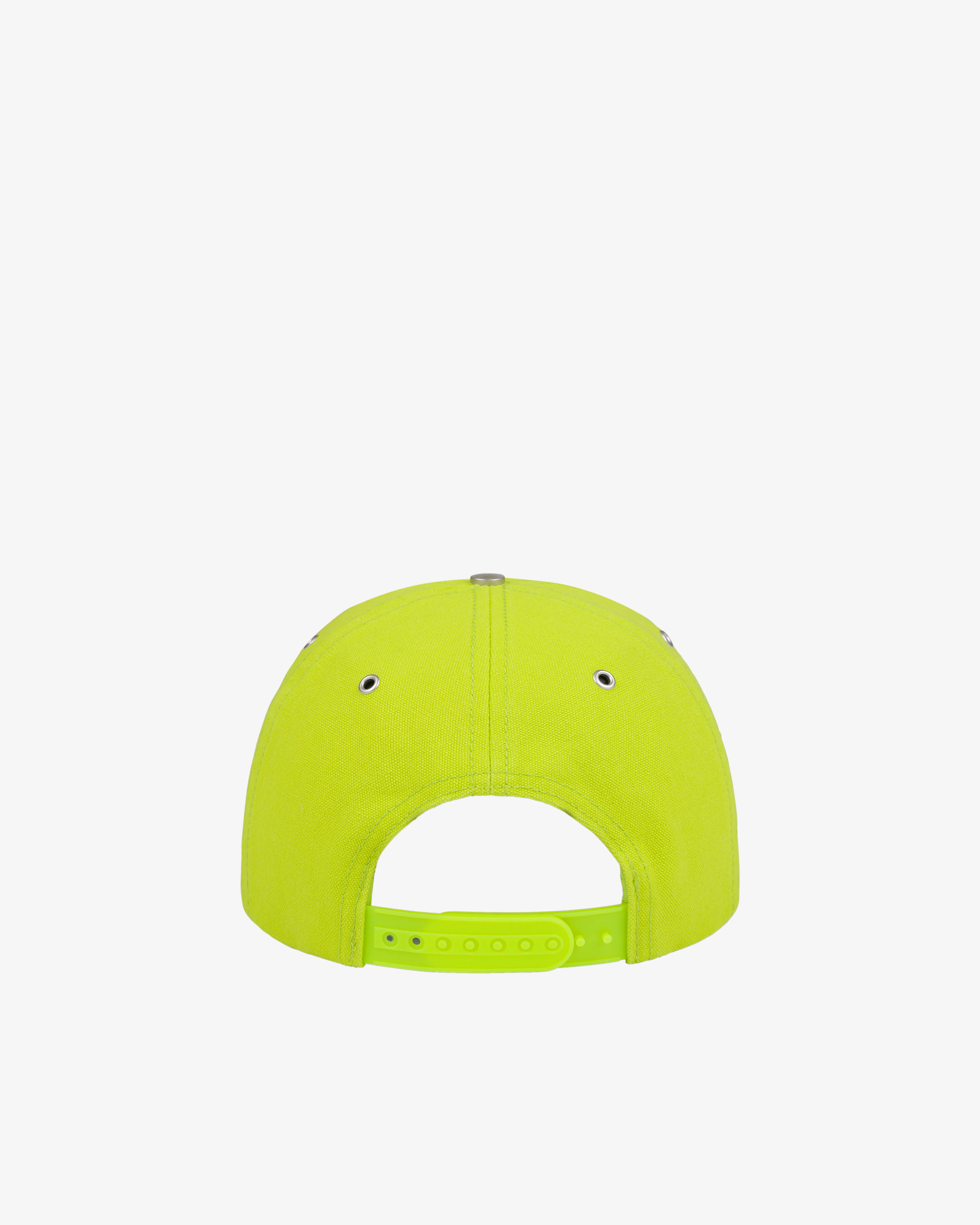 Denim Tears - Men's ADG Stamp Cap - (Neon Yellow) - Image 2